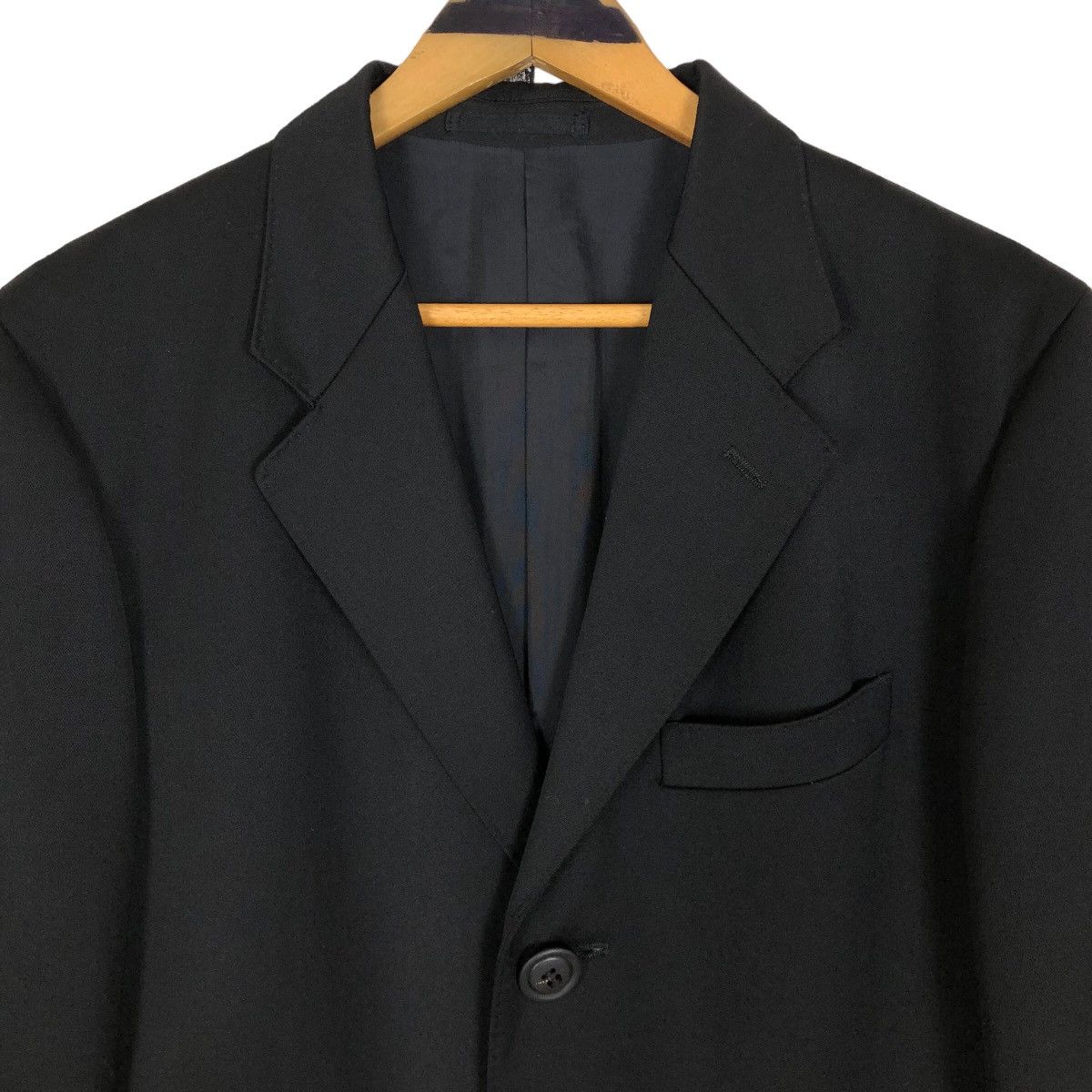 Issey Miyake Vintage Issey Miyake Men 2000 A/W Laine Wool Overcoat Size US M / EU 48-50 / 2 - 7 Thumbnail