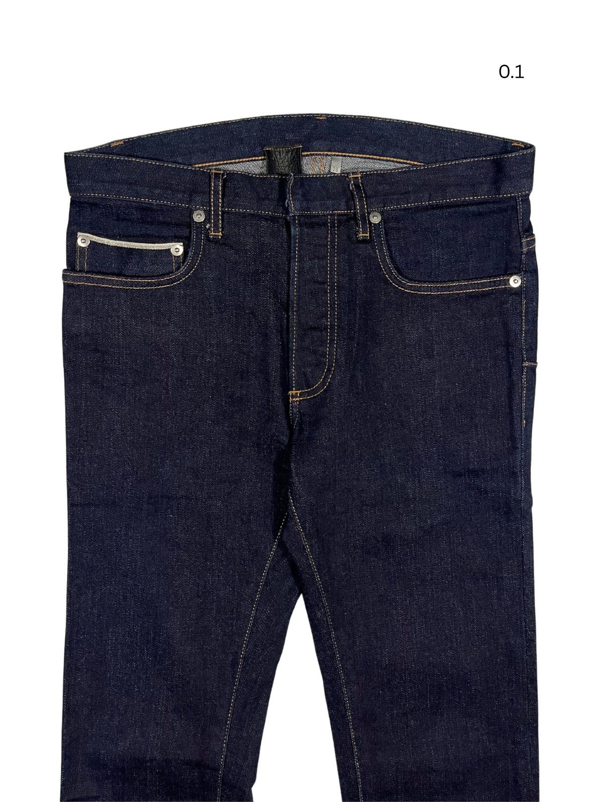 Dior Dior Homme Silver Selvedge Denim Size US 28 / EU 44 - 2 Thumbnail