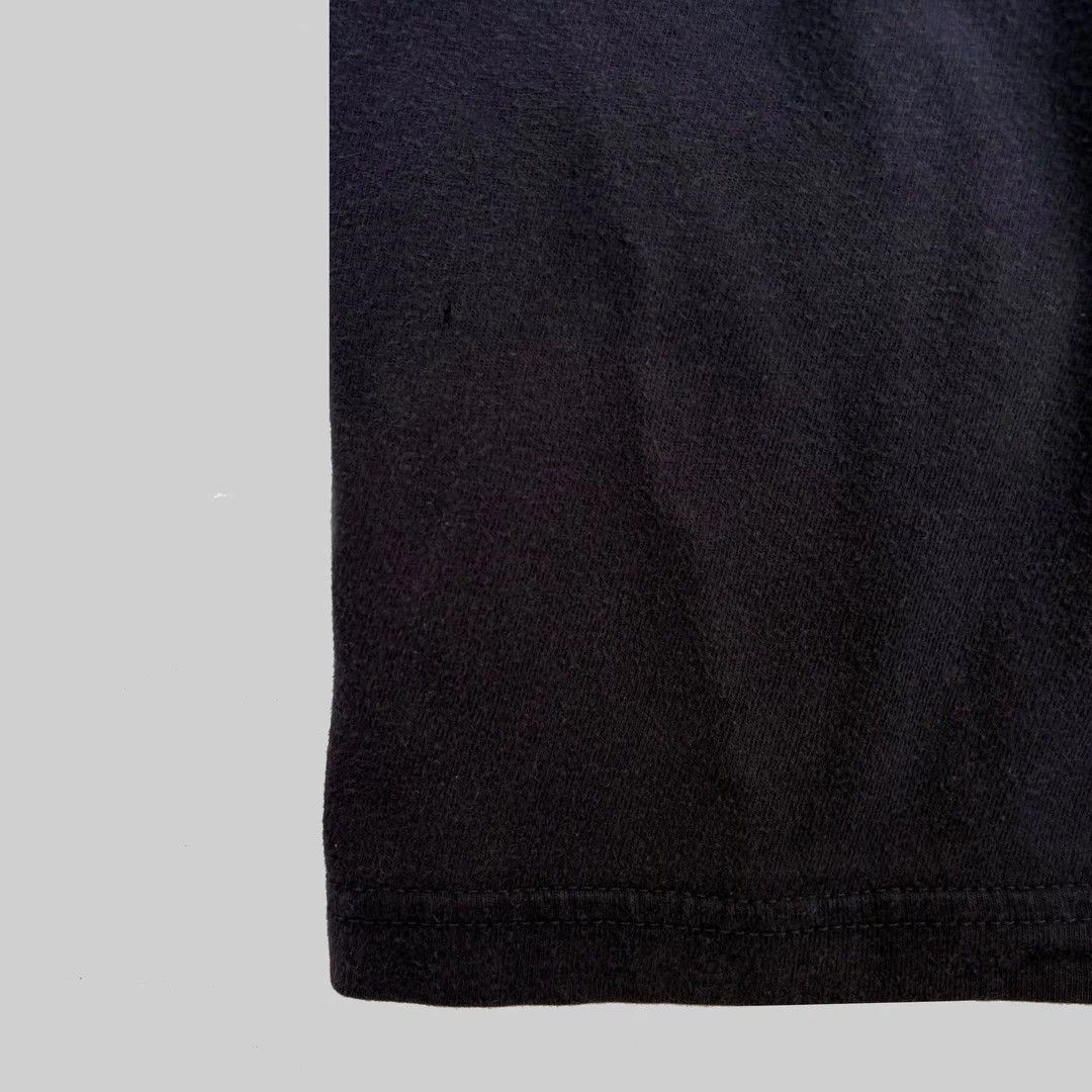 Armani Armani Jeans 1990 90s Vintage L/S Logo Italy Navy T-Shirt Size US XL / EU 56 / 4 - 6 Thumbnail