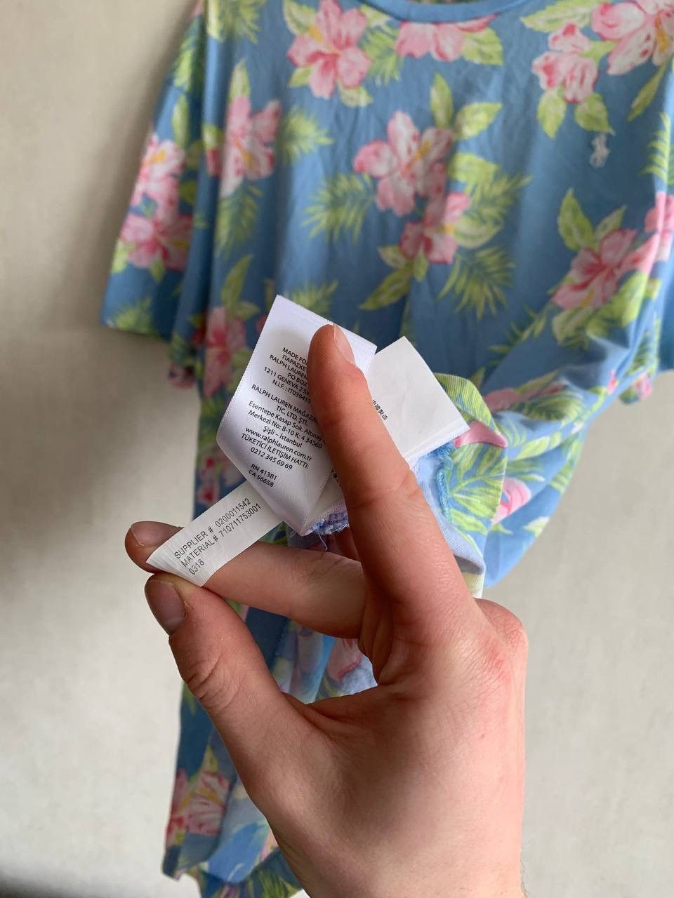 Polo Ralph Lauren × Ralph Lauren Mens Suit T-shirt and Shorts Floral Print Ralph Lauren Size US XL / EU 56 / 4 - 13 Thumbnail