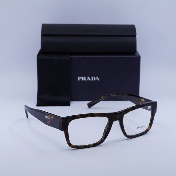 Prada 🕶️ New Prada PR15YV 2AU1O1 Eyeglasses - Havana Frame Size ONE SIZE - 1 Thumbnail