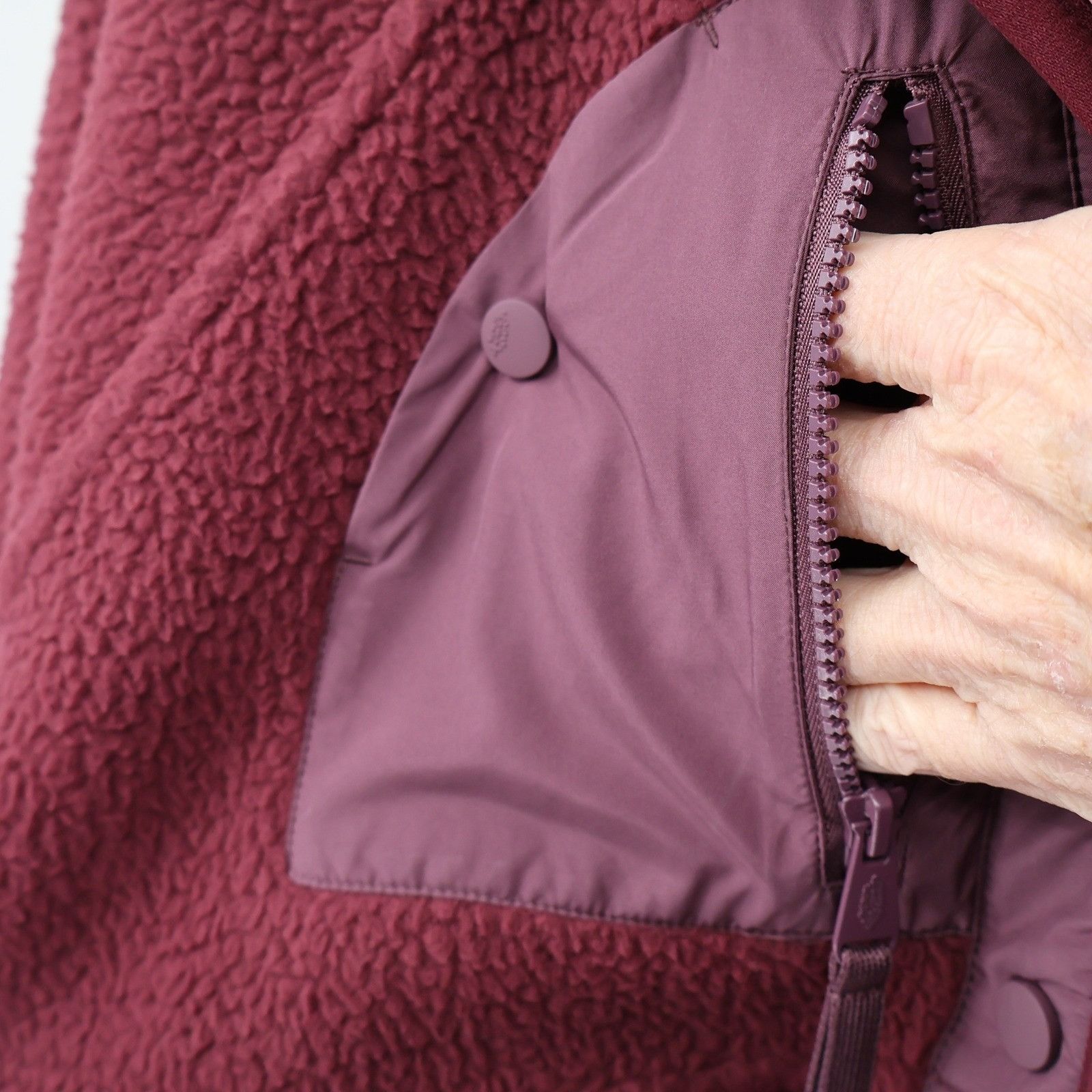 Free People FP x Hatch Fleece Pullover Jacket Snap Button Zip Pockets Wo Size S / US 4 / IT 40 - 10 Thumbnail