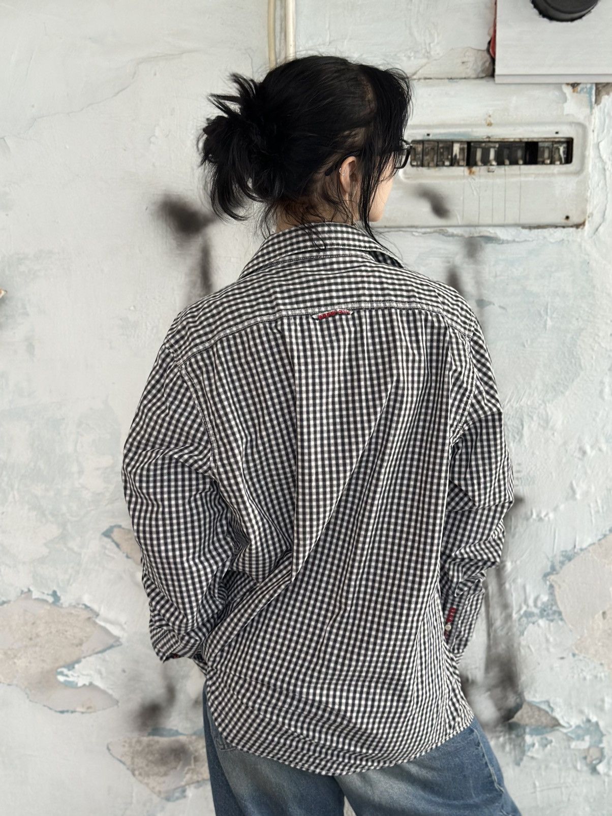Superdry VTG Super-dry Checked Shirt Button Up Size XL Y2K Western Size US XL / EU 56 / 4 - 5 Thumbnail