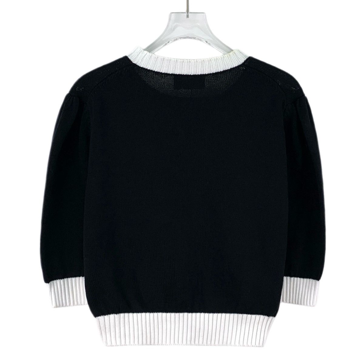 Prada Prada Letter Logo Embroidered Long Sleeve Knit Sweater K26WX Size L / US 10 / IT 46 - 2 Thumbnail