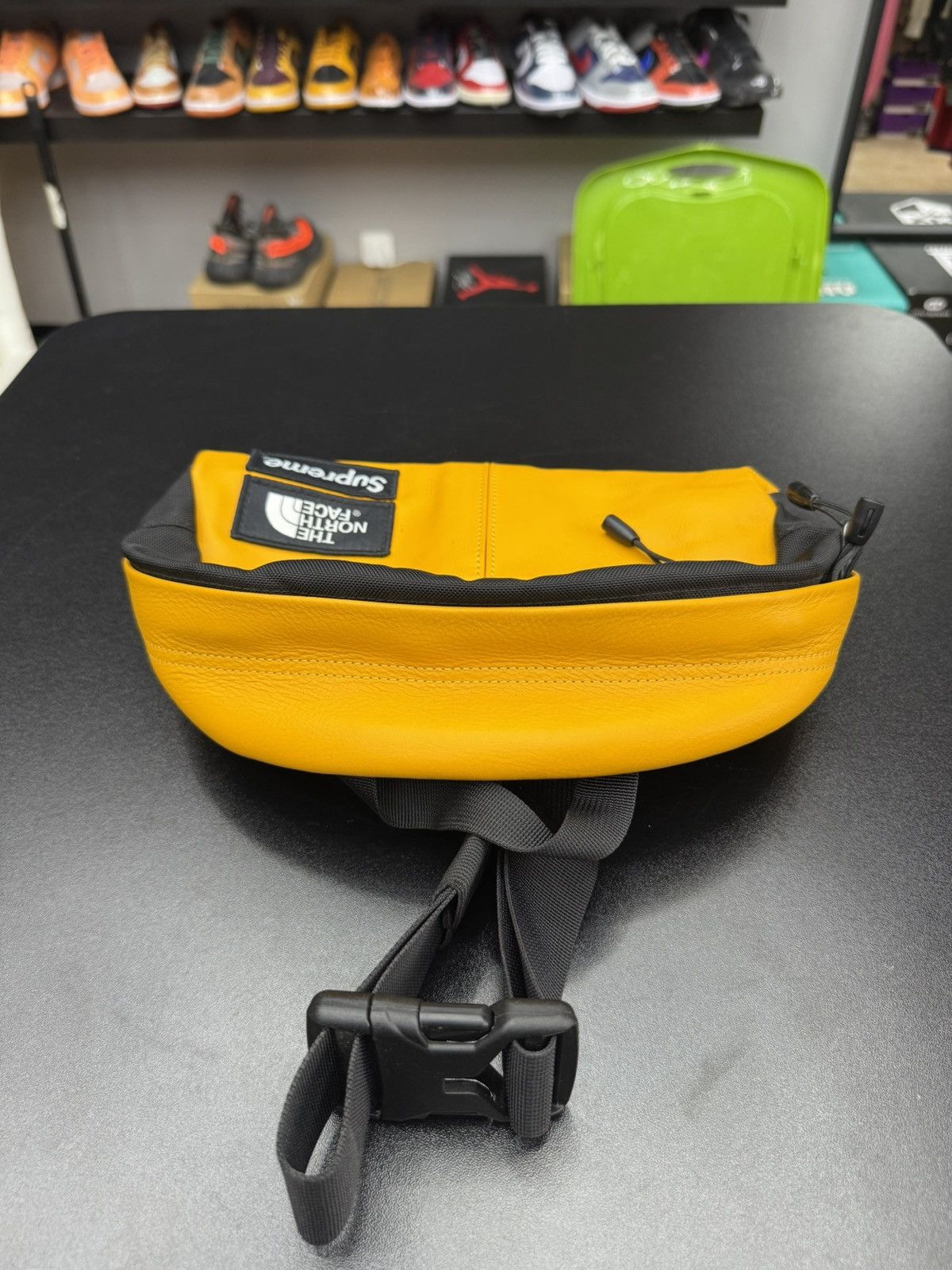 Supreme Supreme The North Face Yellow Leather Fanny Roo Lumber Pack Size ONE SIZE - 3 Thumbnail