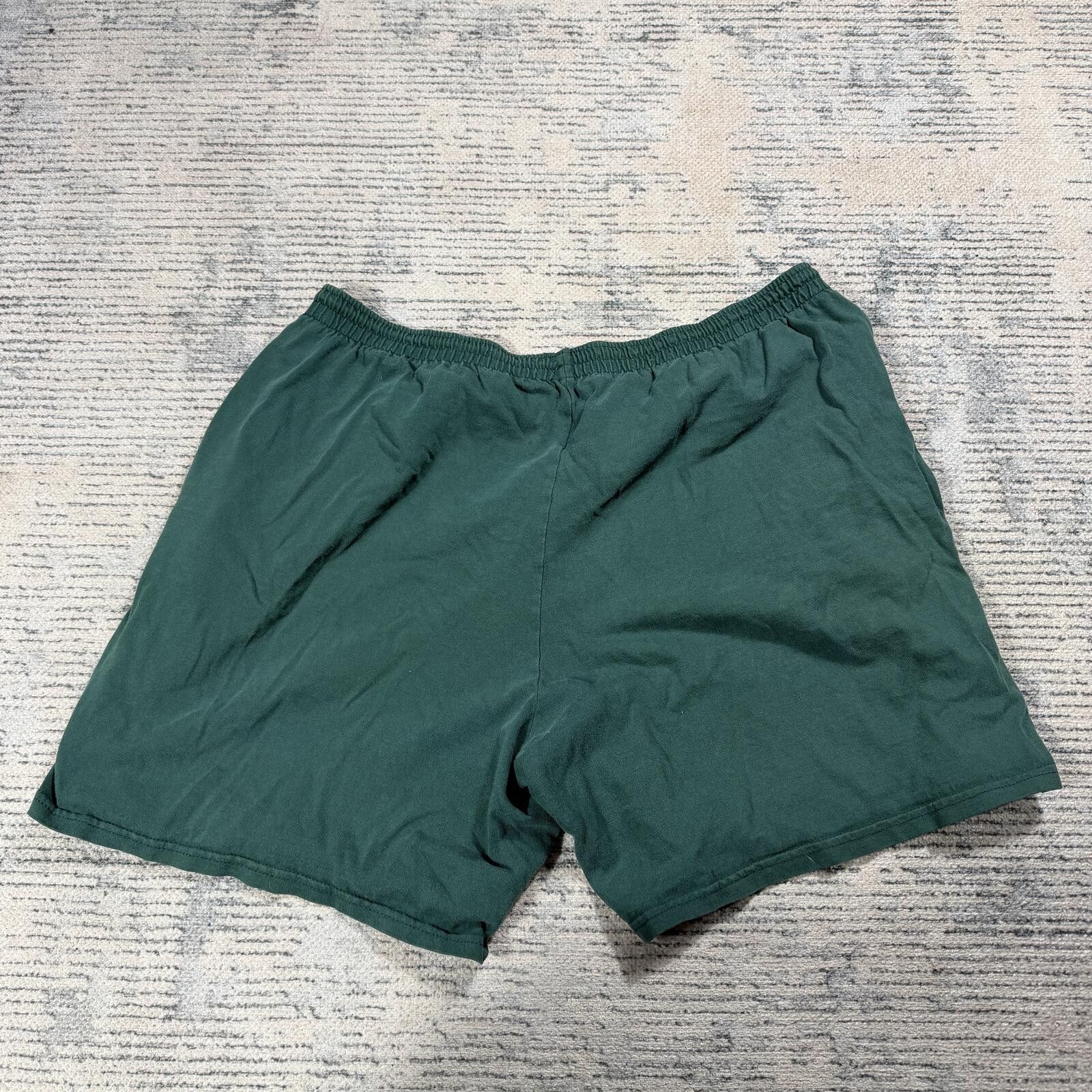 Nike Vintage 90s Nike Shorts Green Track Size US 36 / EU 52 - 4 Thumbnail