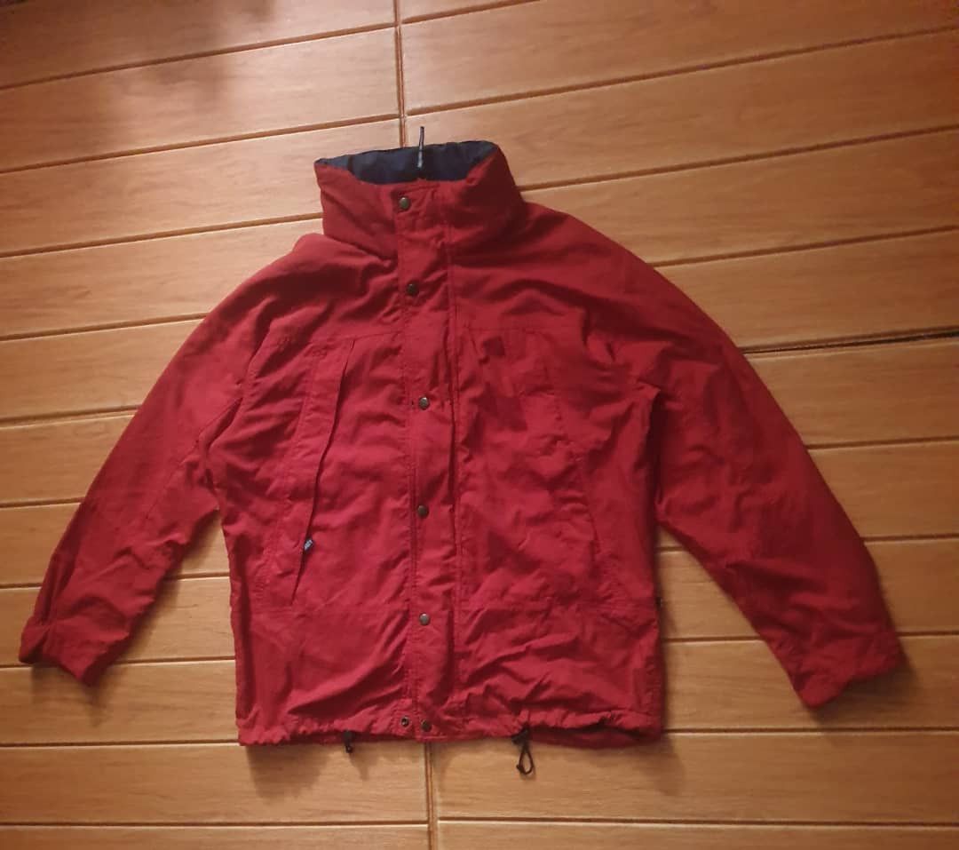 Japanese Brand HARVARD Established 1636 red colour Hidden Hoodie Jacket Size US L / EU 52-54 / 3 - 6 Thumbnail