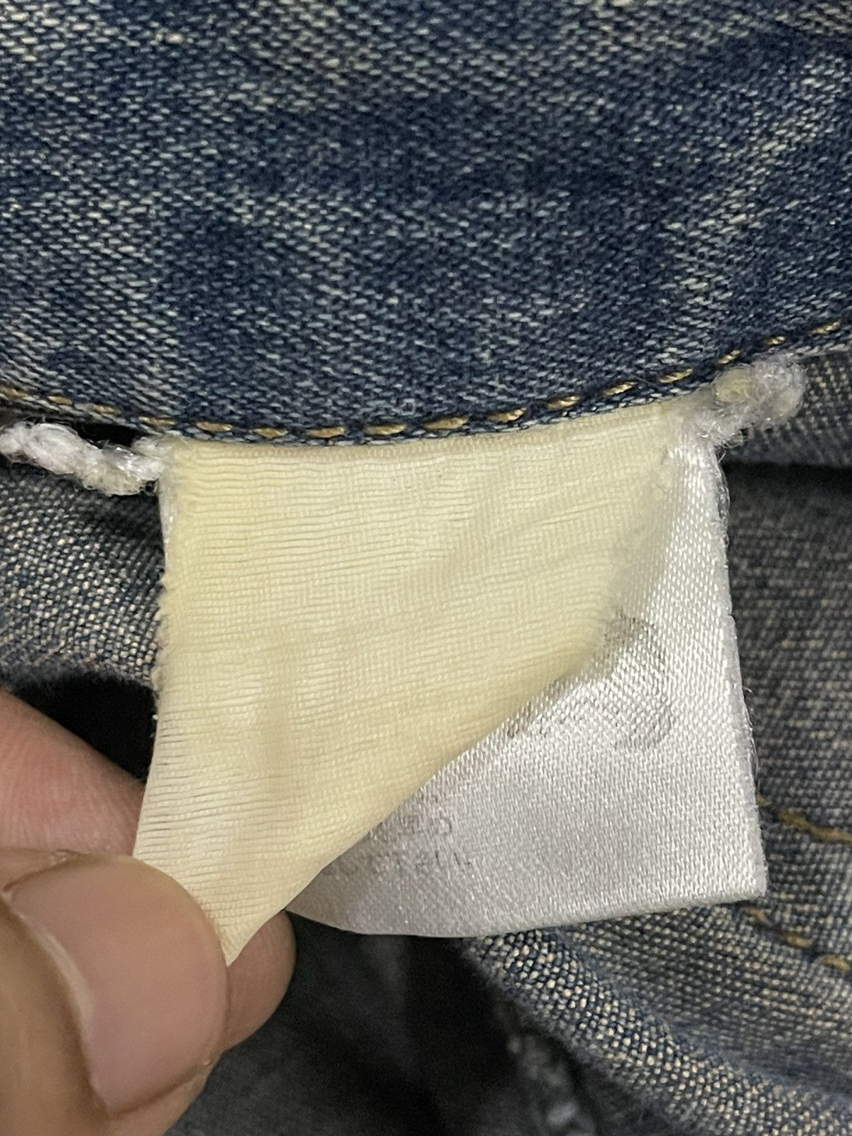 14th Addiction Vintage Japanese Brand Blue Wash Style Baggy Jeans Size US 30 / EU 46 - 7 Thumbnail