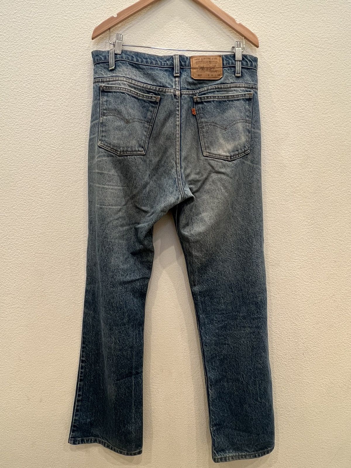 Levi's × Levi's Vintage Clothing × Vintage Levi's 517 Orange Tabs Size US 33 - 2 Thumbnail