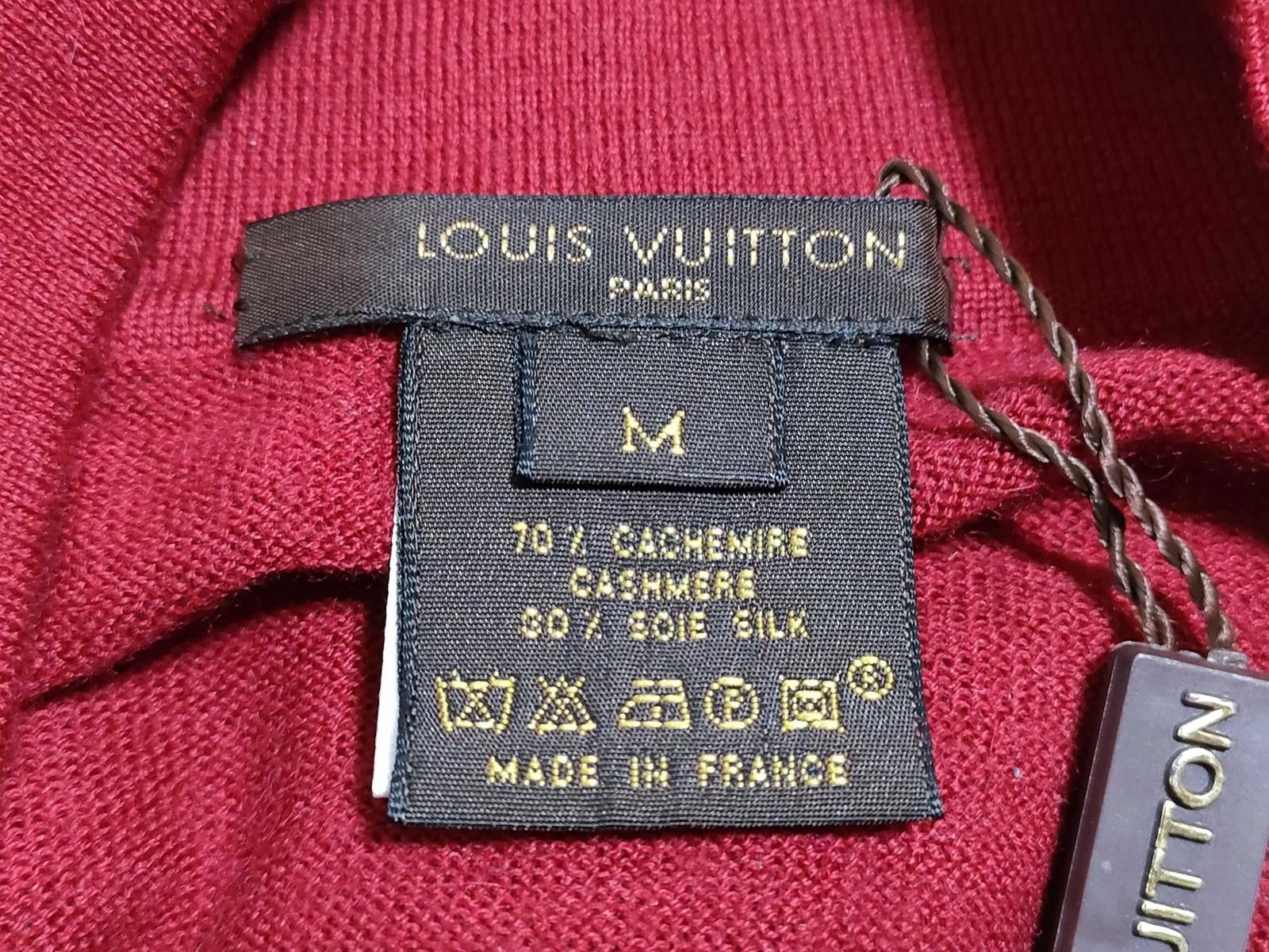 Louis Vuitton Louis Vuitton Paris Red Long Sleeve Polo Size US M / EU 48-50 / 2 - 6 Thumbnail