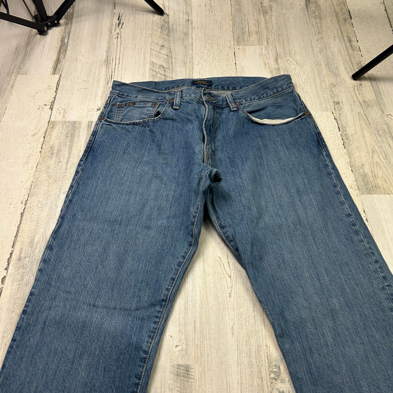 Polo Ralph Lauren Polo Ralph Lauren Denim Relaxed Fit The Hampton-Style Jeans Size US 32 / EU 48 - 2 Thumbnail