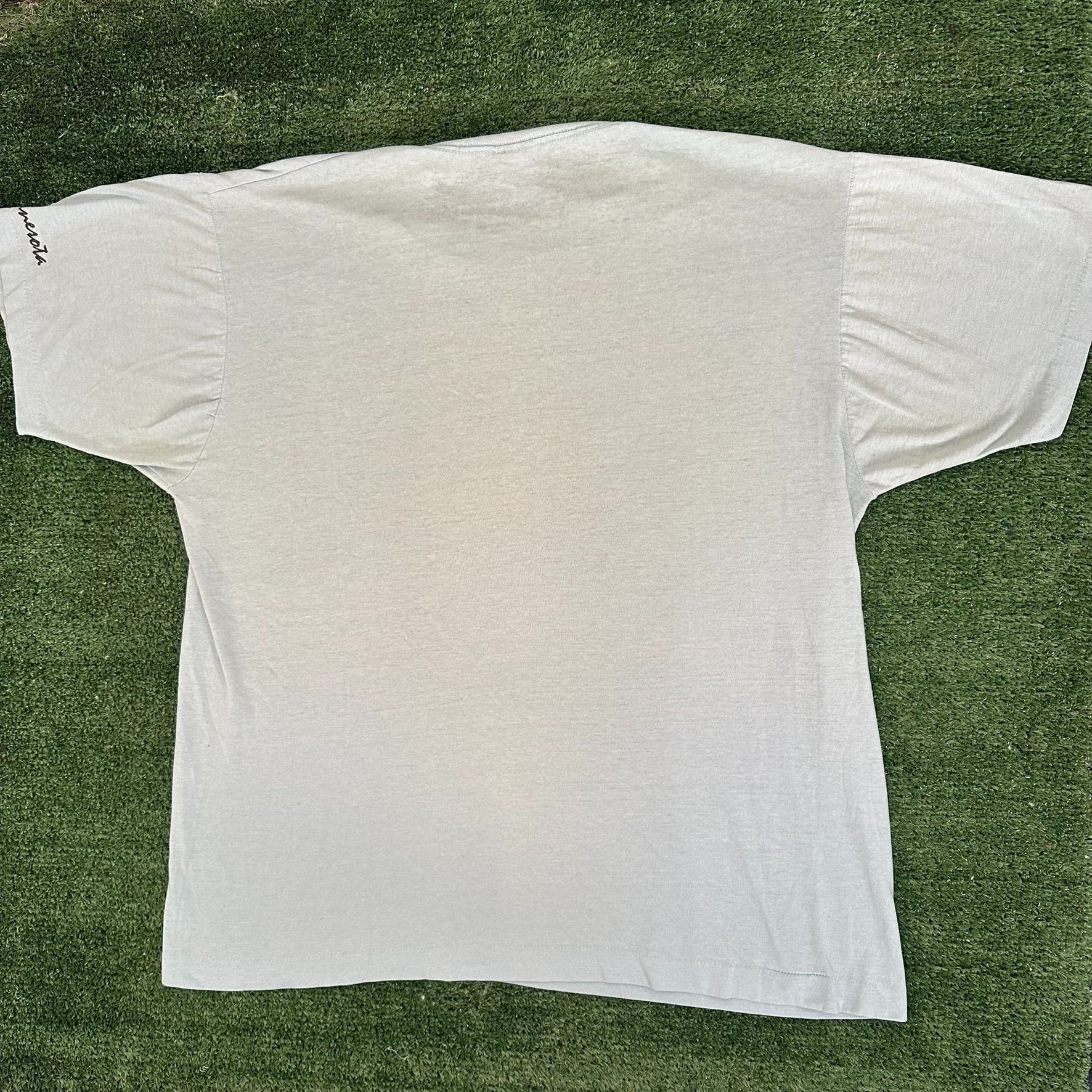 Vintage Vintage 80s Minnesota Nature T-Shirt Gorpcore Single Stitch Size US XL / EU 56 / 4 - 7 Thumbnail
