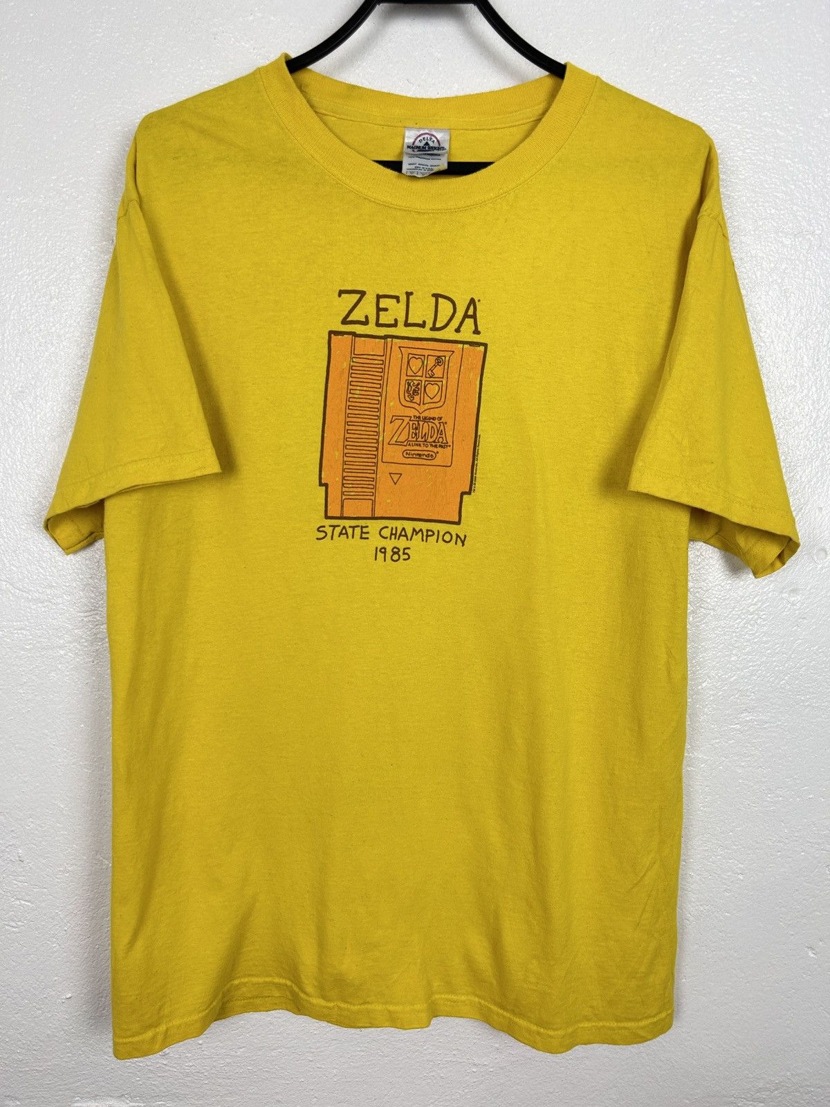 Nintendo Vintage Zelda State Champion 1985 Nintendo 2005 T-Shirt Size US M / EU 48-50 / 2 - 1 Thumbnail