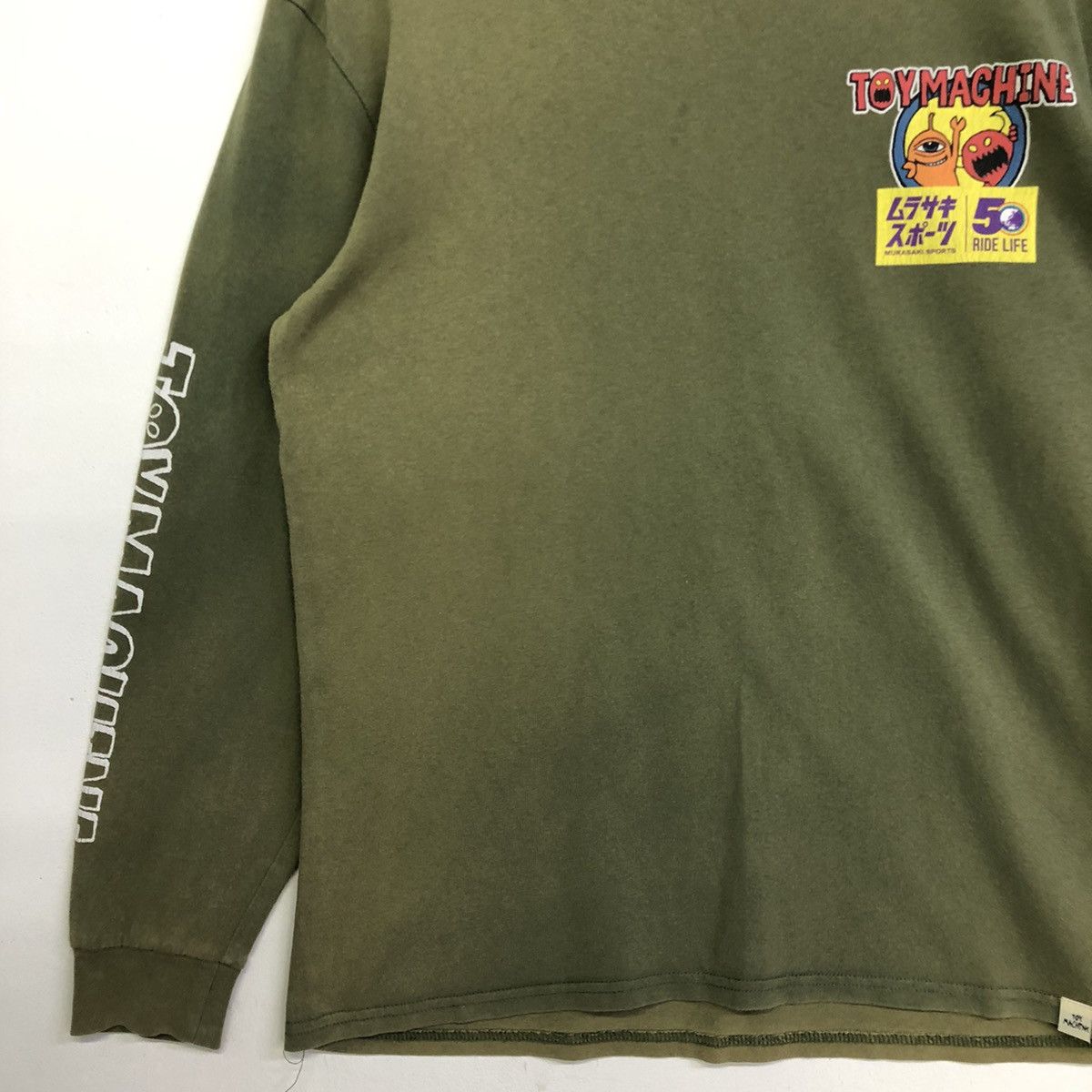 Toy Machine Toy Machine X Sketchbooks 3 Sunfaded Long Sleeve Tee Size US M / EU 48-50 / 2 - 8 Thumbnail