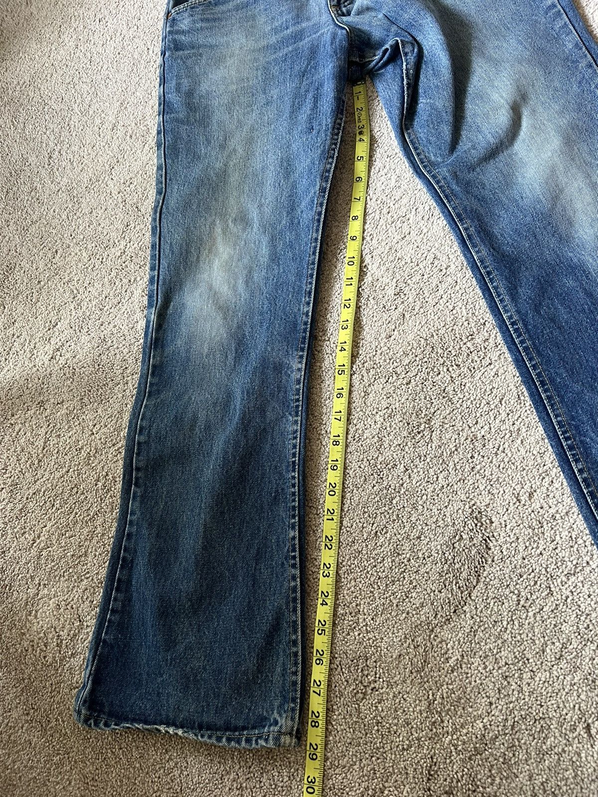 Lee × Vintage Vintage Lee Rider Bootcut flare pants 1970s talon 42 Size US 32 / EU 48 - 12 Thumbnail