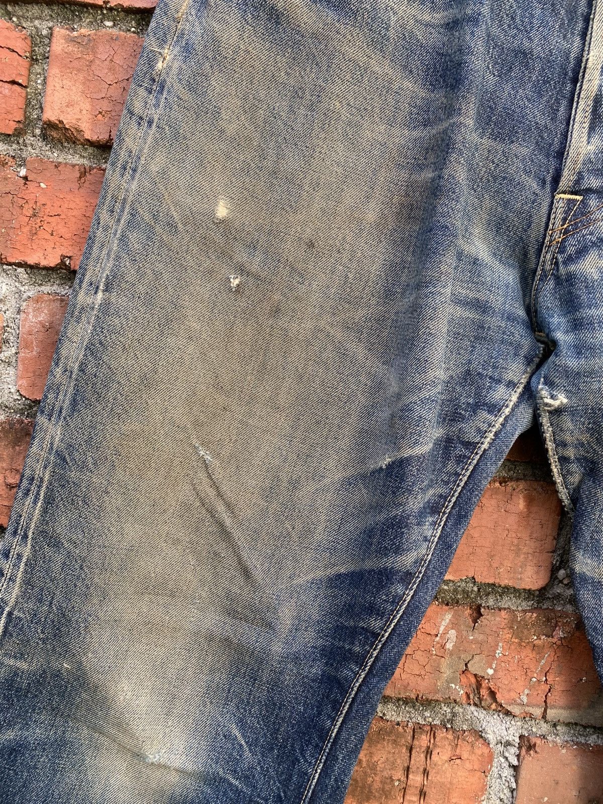 Studio D'Artisan W33x32.5 Studio d'artisan redline distressed made in JAPAN Size US 34 / EU 50 - 7 Thumbnail