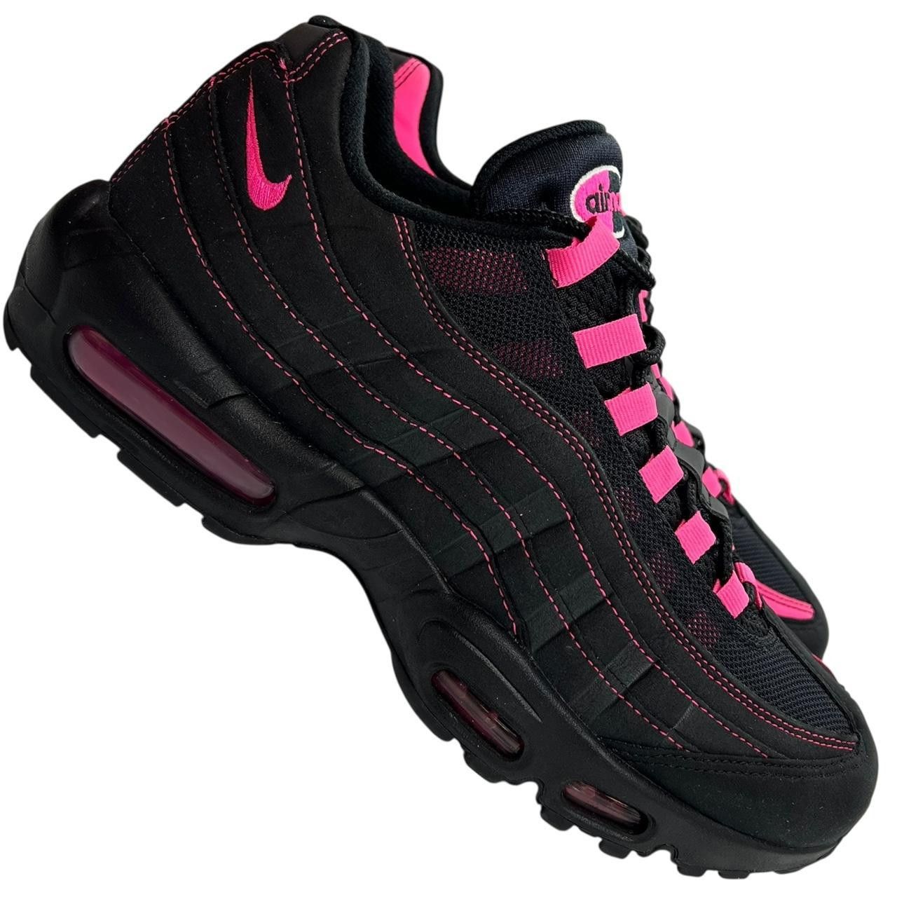 Nike Nike Air Max 95 Black Pink Blast - Size US 10 / EU 44 Size US 10 / EU 43 - 1 Thumbnail