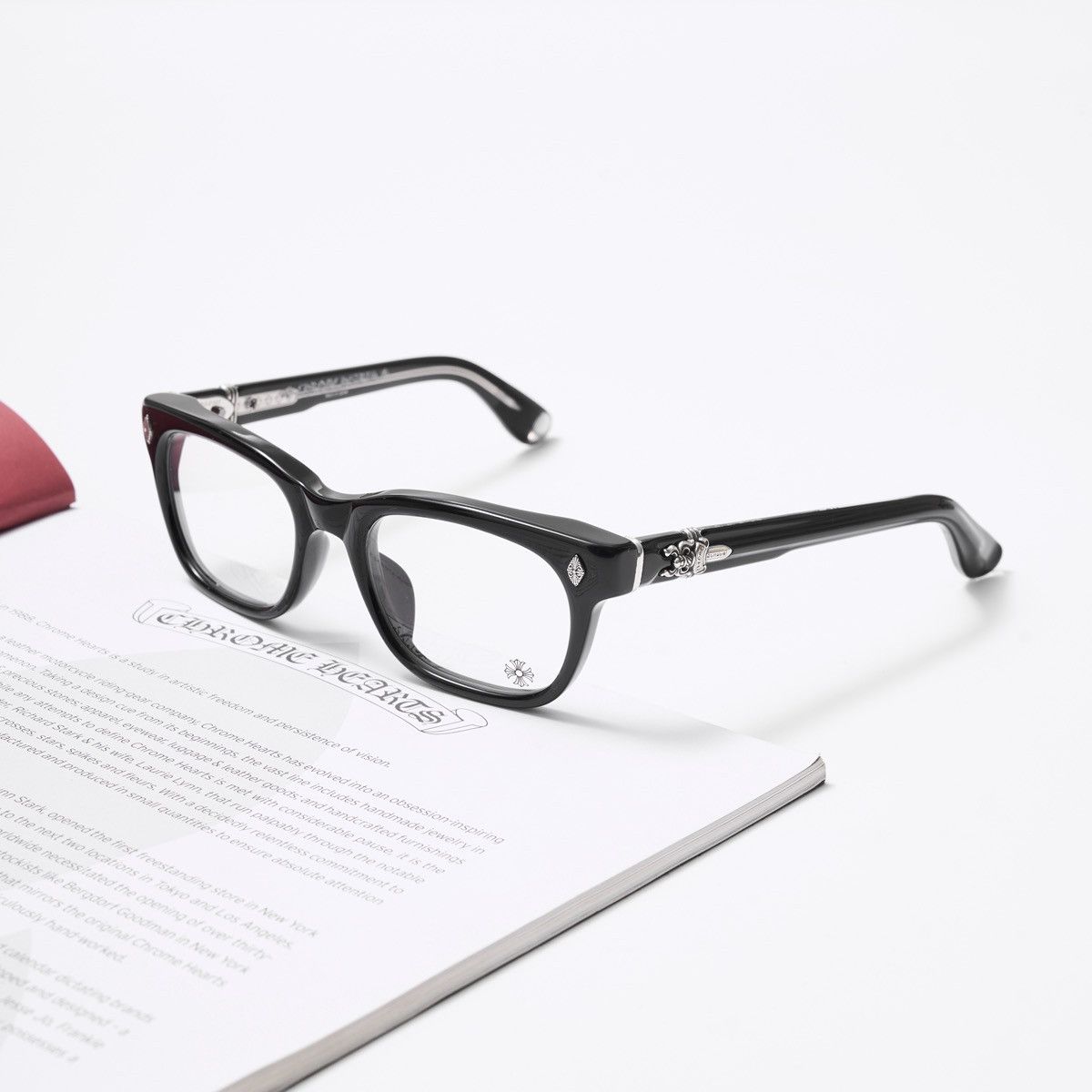 Chrome Hearts CHROME HEARTS DOOABLE BLACK GLASSES Size ONE SIZE - 1 Thumbnail