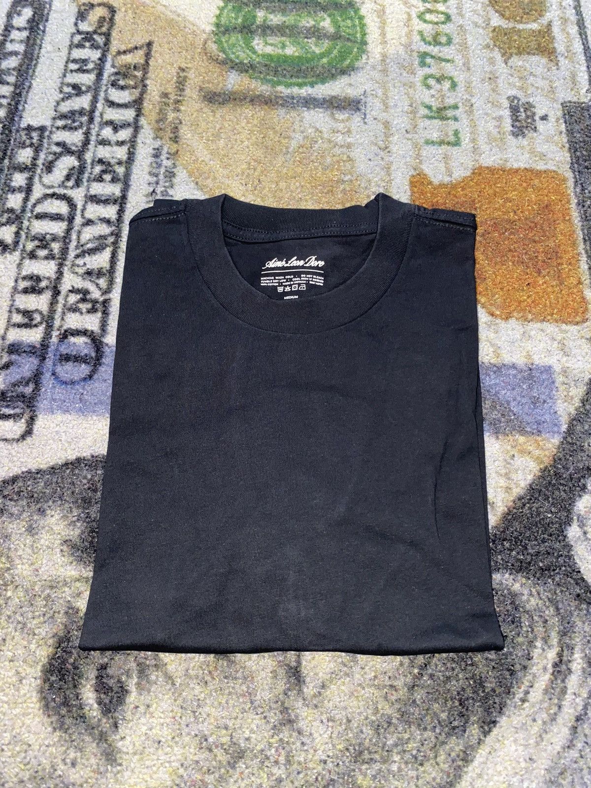 Aime Leon Dore Aime Leon Dore Basic Solid T-Shirt Black Size US M / EU 48-50 / 2 - 1 Thumbnail