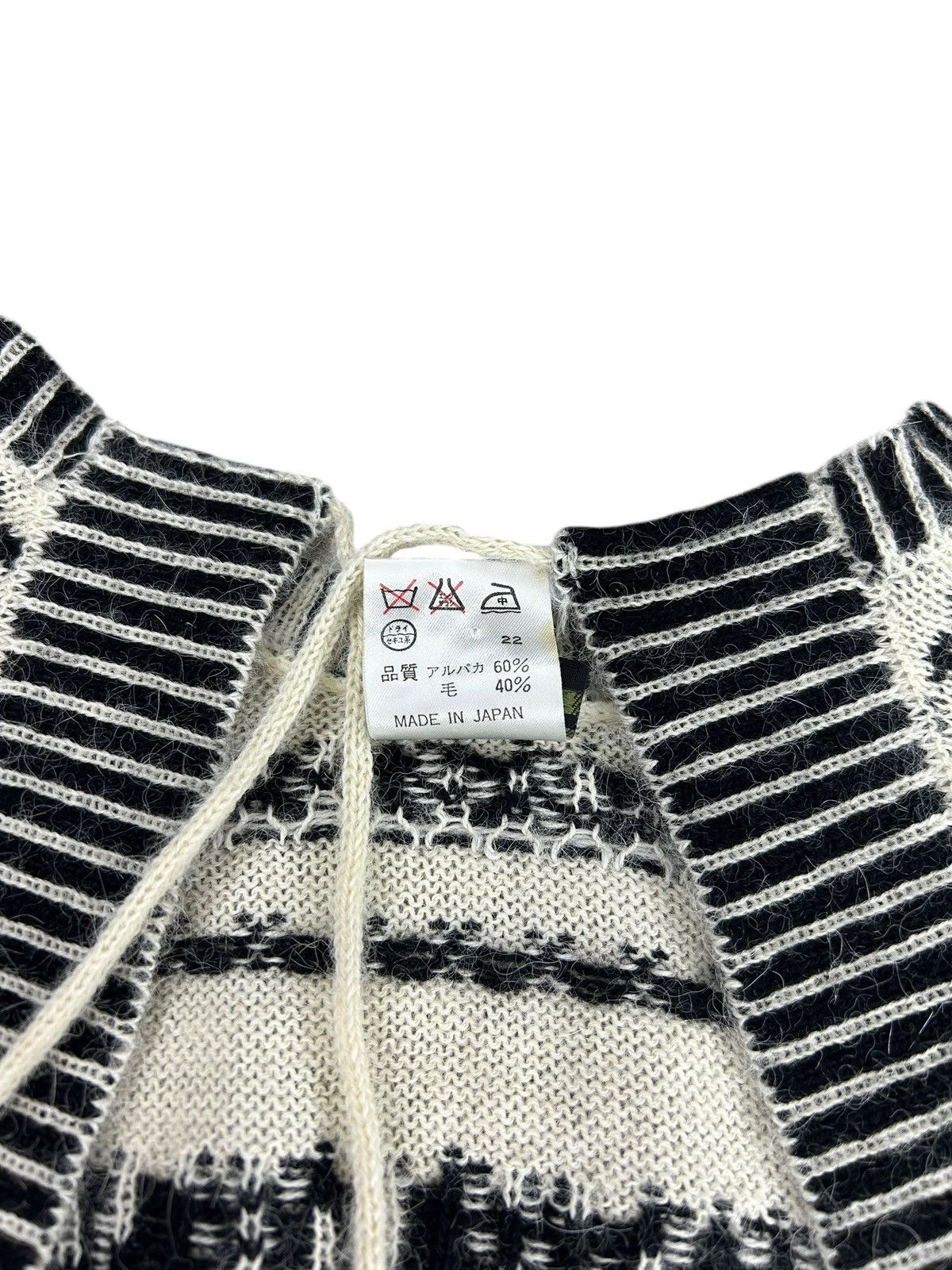 Jean Paul Gaultier 90s Double Sided Knit Size M / US 6-8 / IT 42-44 - 6 Thumbnail