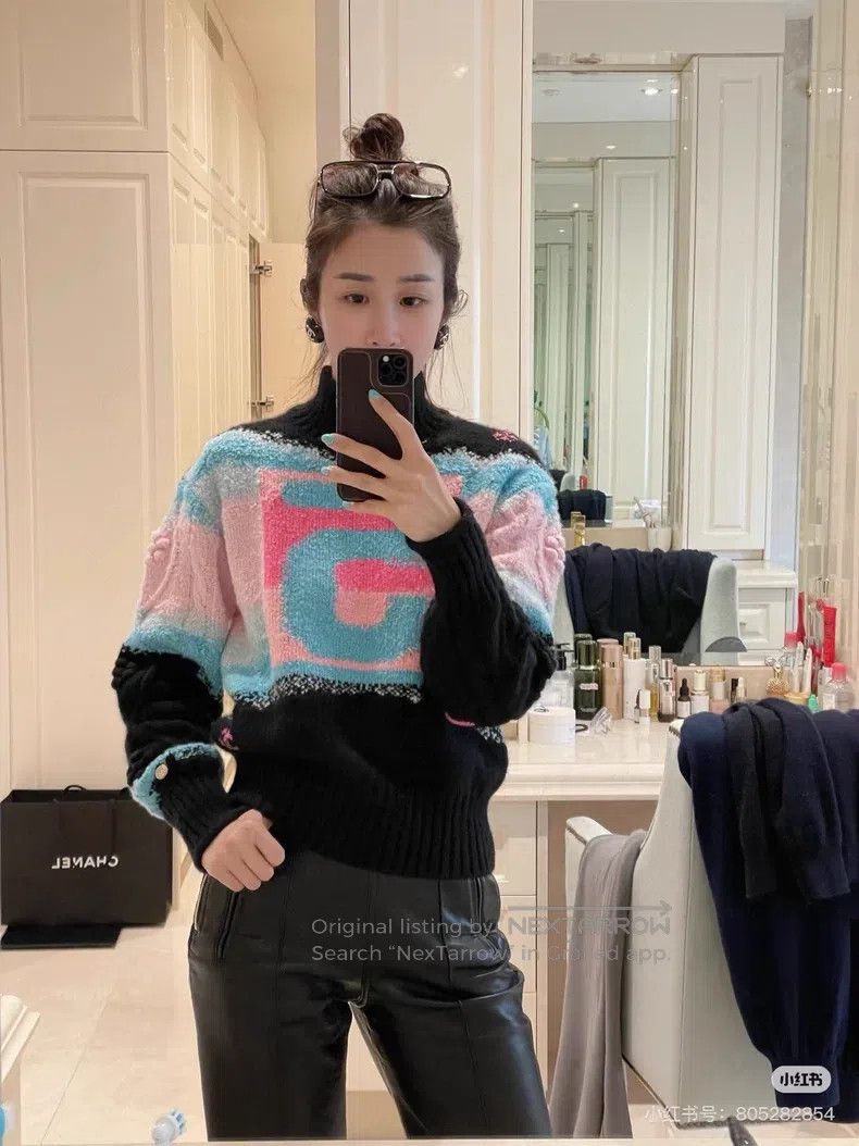 Chanel Chanel Ski series cashmere sweater Size XS / US 0-2 / IT 36-38 - 9 Thumbnail
