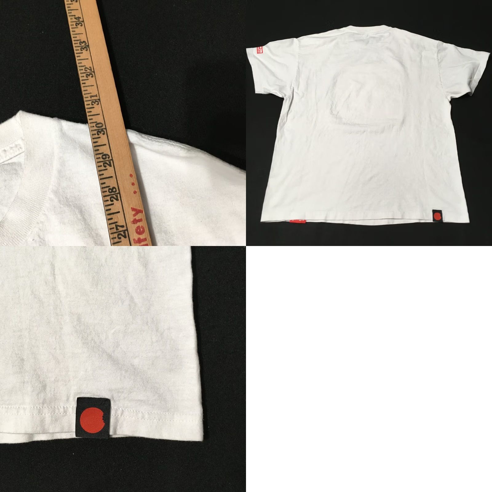 Vintage Cookies Logo T-Shirt Mens Size 2X white Bitten Cookie Graphic Tee Shortsleeve Size US XXL / EU 58 / 5 - 8 Thumbnail