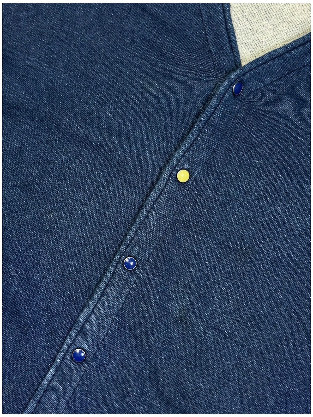 45rpm 45RPM INDIGO DYED FRENCH TERRY CARDIGAN Size US M / EU 48-50 / 2 - 3 Thumbnail