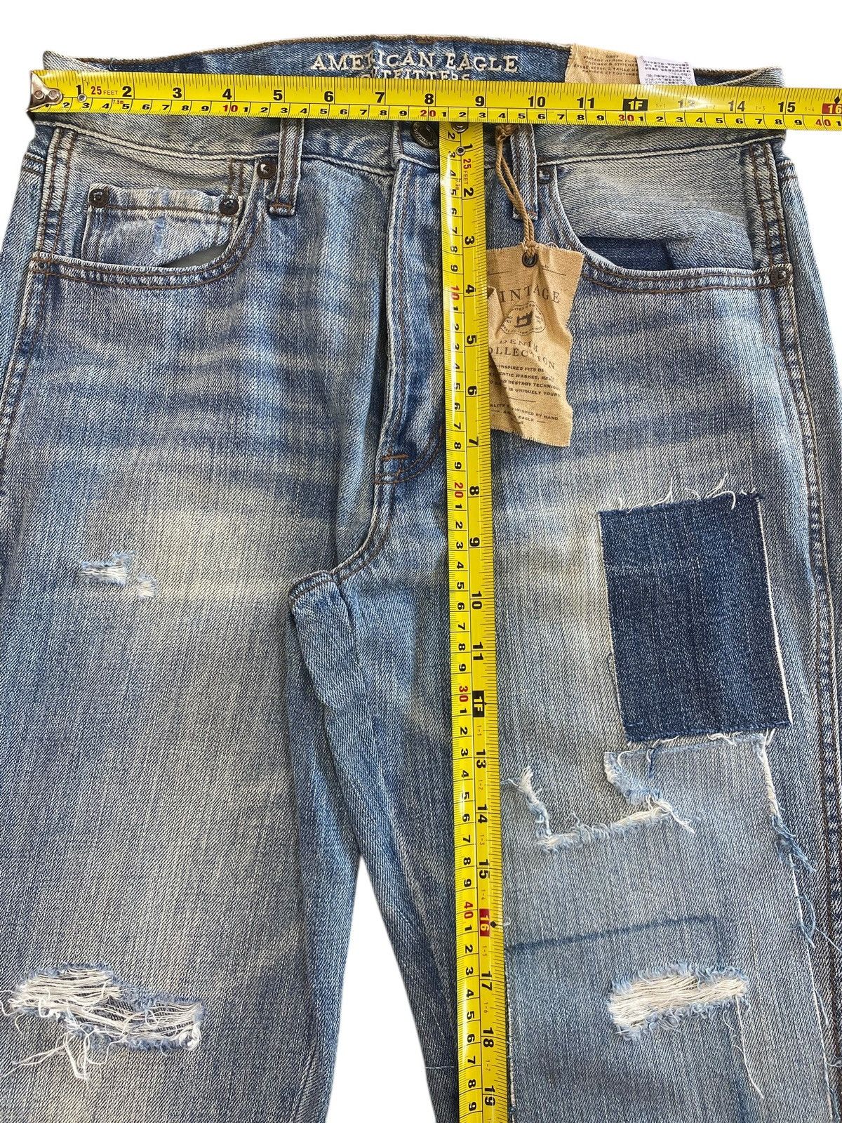American Eagle Outfitters American Eagle Outfitter Patches Flare Jeans Size US 30 / EU 46 - 6 Thumbnail