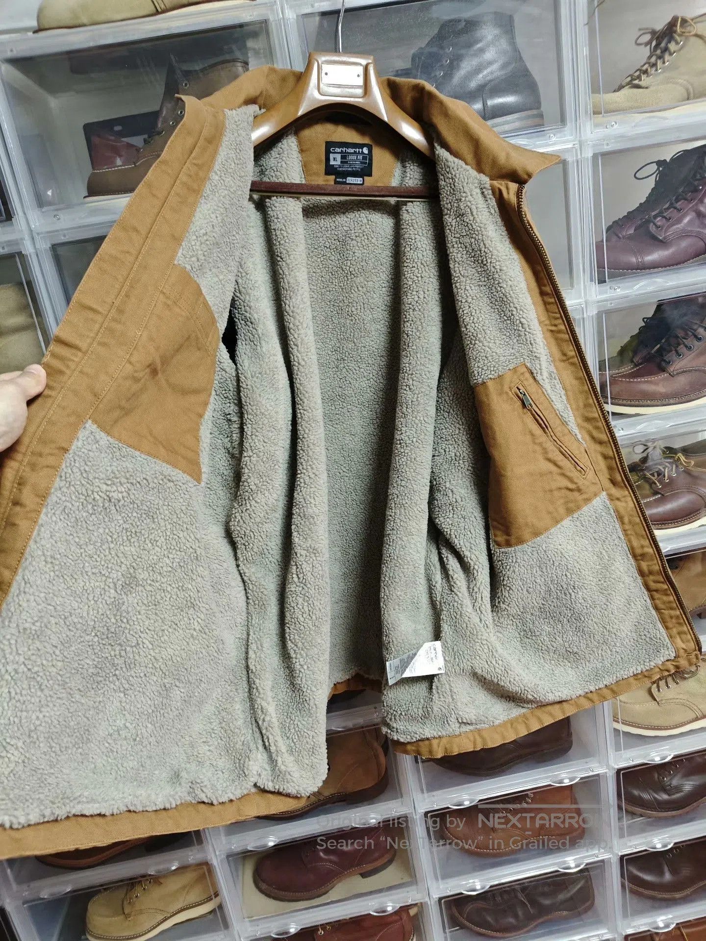 Carhartt Carhartt Washed Duck Sherpa. Size US XL / EU 56 / 4 - 7 Thumbnail