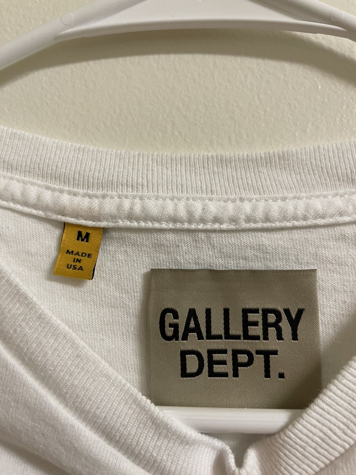 Gallery Dept. Gallery Dept. White Dept. De La Galerie T-shirt Size US M / EU 48-50 / 2 - 3 Thumbnail