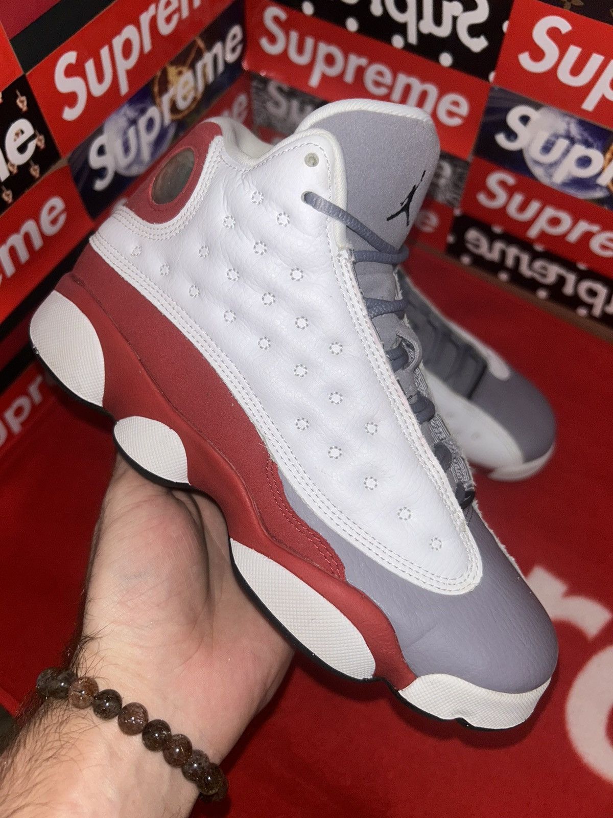 Jordan Brand Jordan 13 Retro Grey Toe (GS) 414574-126 size 5.5y Size US 5.5 / EU 38 - 7 Thumbnail