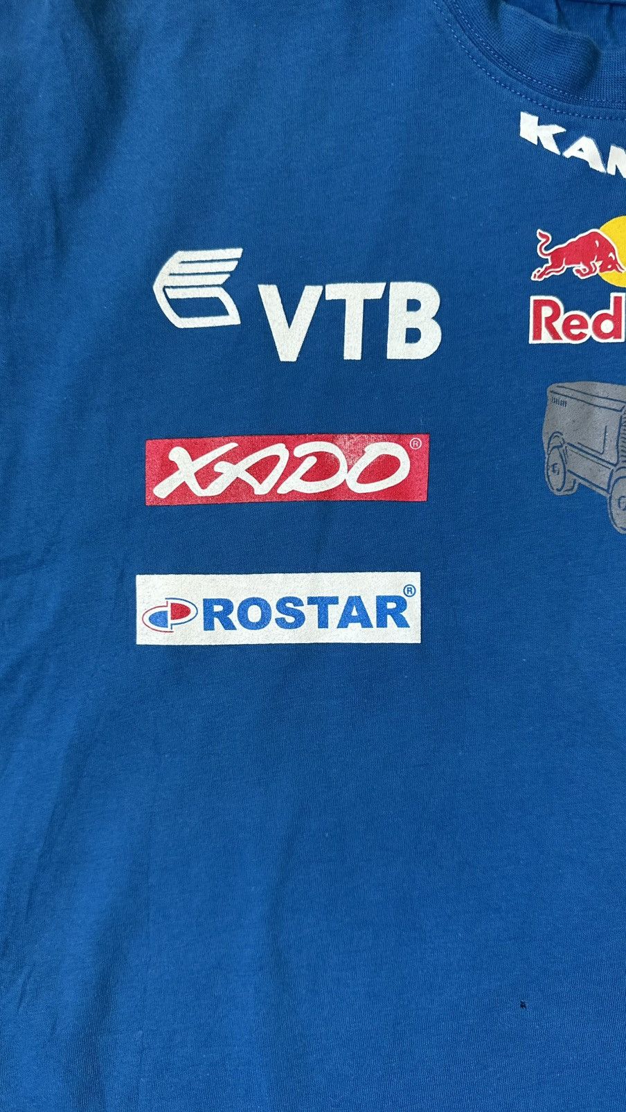 Vintage VINTAGE REDBULL X KAMAZ MASTER RACING TEE Size US L / EU 52-54 / 3 - 3 Thumbnail