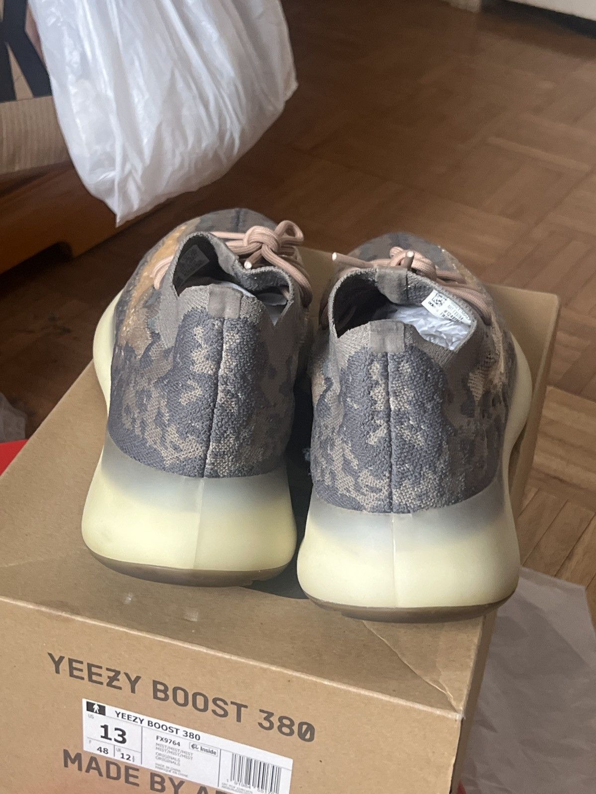 Adidas × Kanye West Yeezy Boost 380 Size US 13 / EU 46 - 5 Thumbnail