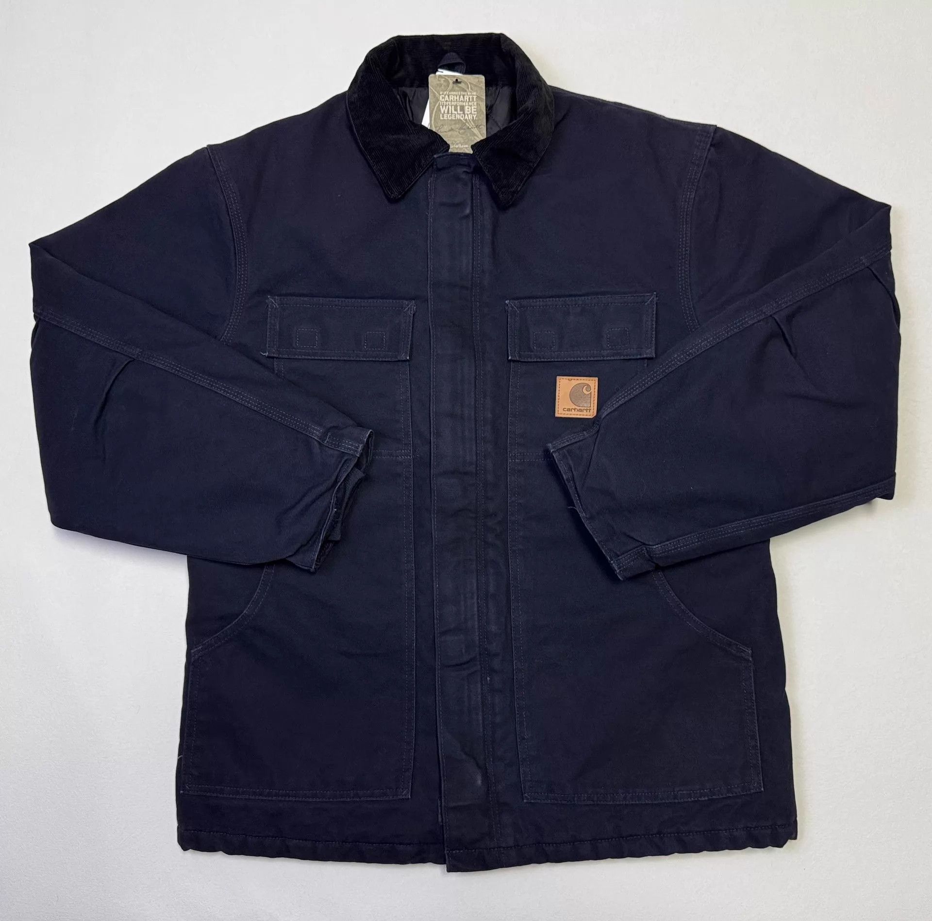 Carhartt Vintage Carhartt C26 MDT Midnight Blue M Coat Size US M / EU 48-50 / 2 - 1 Thumbnail