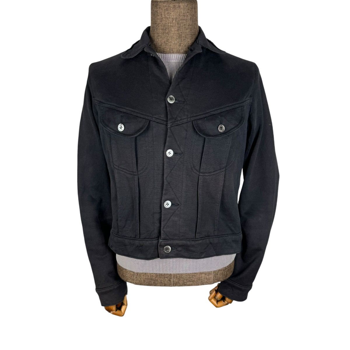 Junya Watanabe 🔥JUNYA WATANABE CDG AW2002 TRUCKER JACKET Size US M / EU 48-50 / 2 - 2 Thumbnail