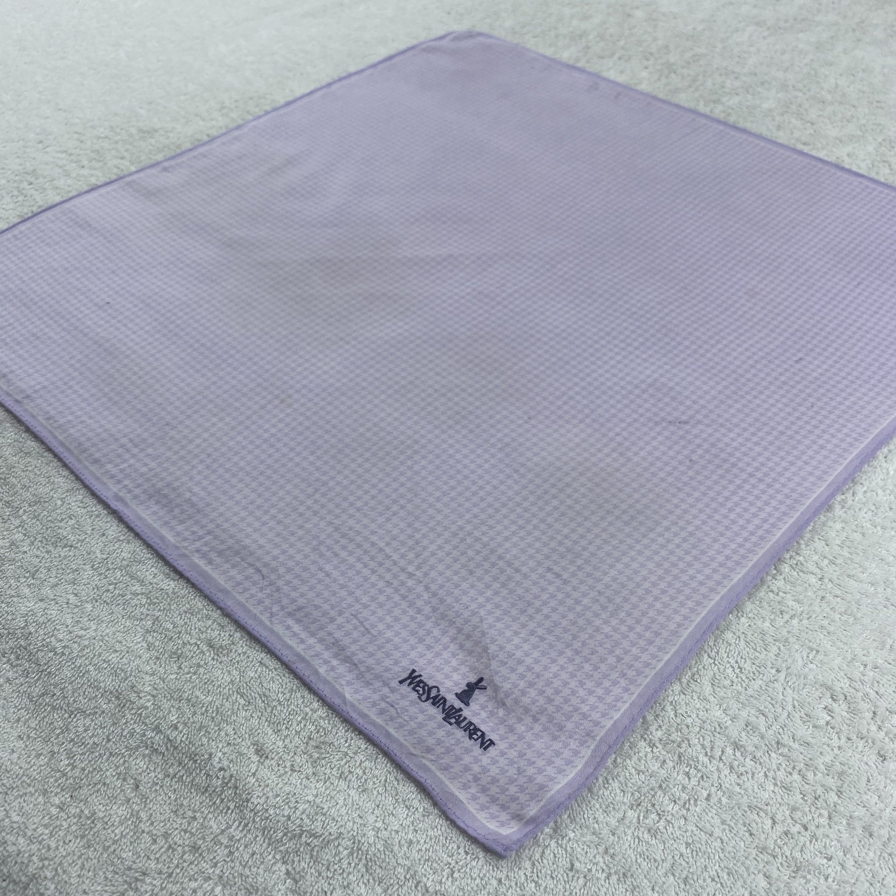 Vintage × Yves Saint Laurent Yves Saint Laurent Handkerchief / Neckerchief / Bandana Size ONE SIZE - 4 Thumbnail