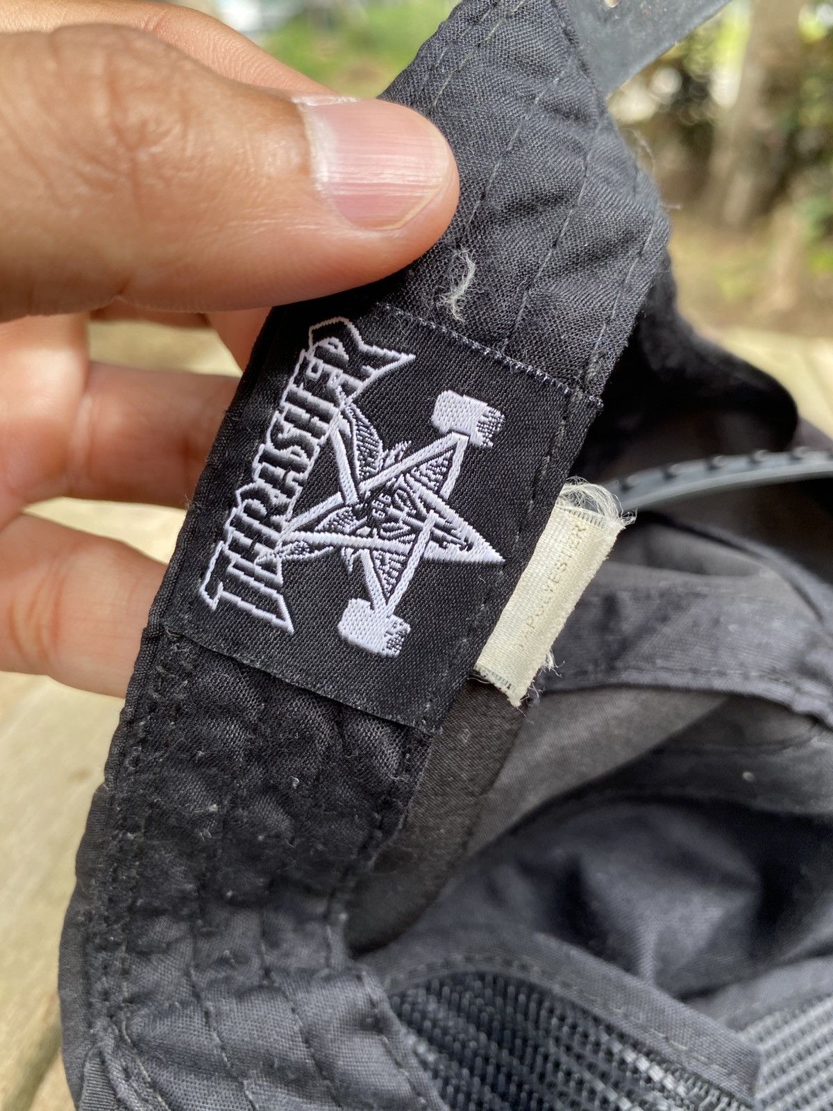 Vintage Rare🔥Vintage Thrasher Mickey Mouse Goat Baphomet Cap Hats Size ONE SIZE - 14 Thumbnail