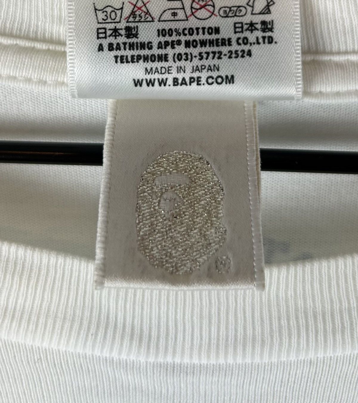 Bape 2010 Bape Collage Logo L/S T-Shirt Size US L / EU 52-54 / 3 - 8 Thumbnail