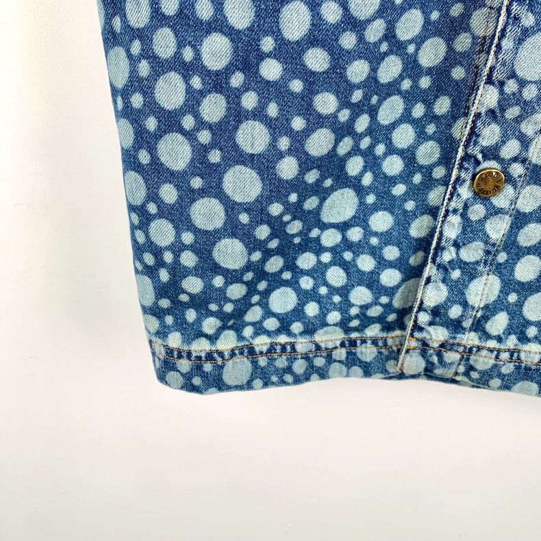 Louis Vuitton Louis Vuitton 23 blue logo monogrammed polka-dot cotton sh Size US M / EU 48-50 / 2 - 5 Thumbnail