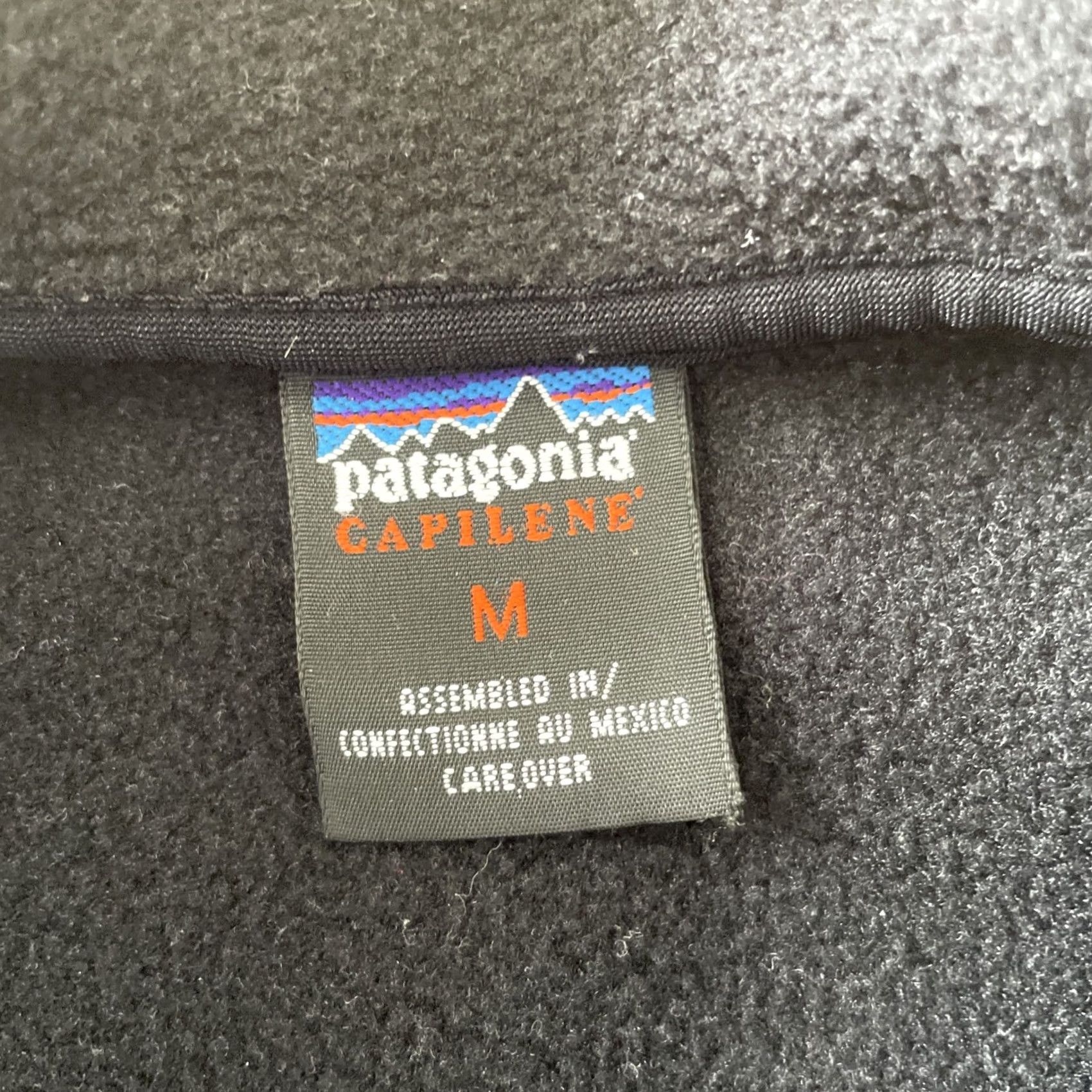 Patagonia VINTAGE Patagonia Capliene Expedition Weight Fleece Zip-T Pullover Womens Medium Black 90s Outdoor Hiking Size M / US 6-8 / IT 42-44 - 4 Thumbnail