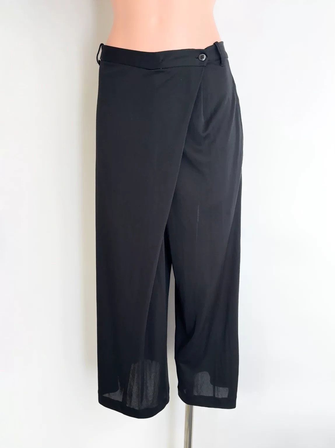 Yohji Yamamoto Yohji Yamamoto 80s Black Trousers Size US 28 / EU 44 - 1 Thumbnail