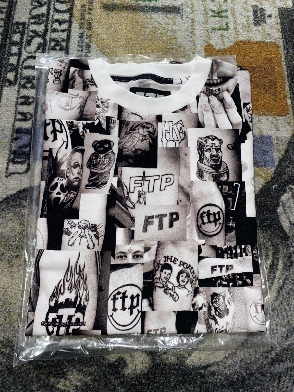 Fuck The Population Fuck The Population Tattoo Tee Size US M / EU 48-50 / 2 - 1 Thumbnail