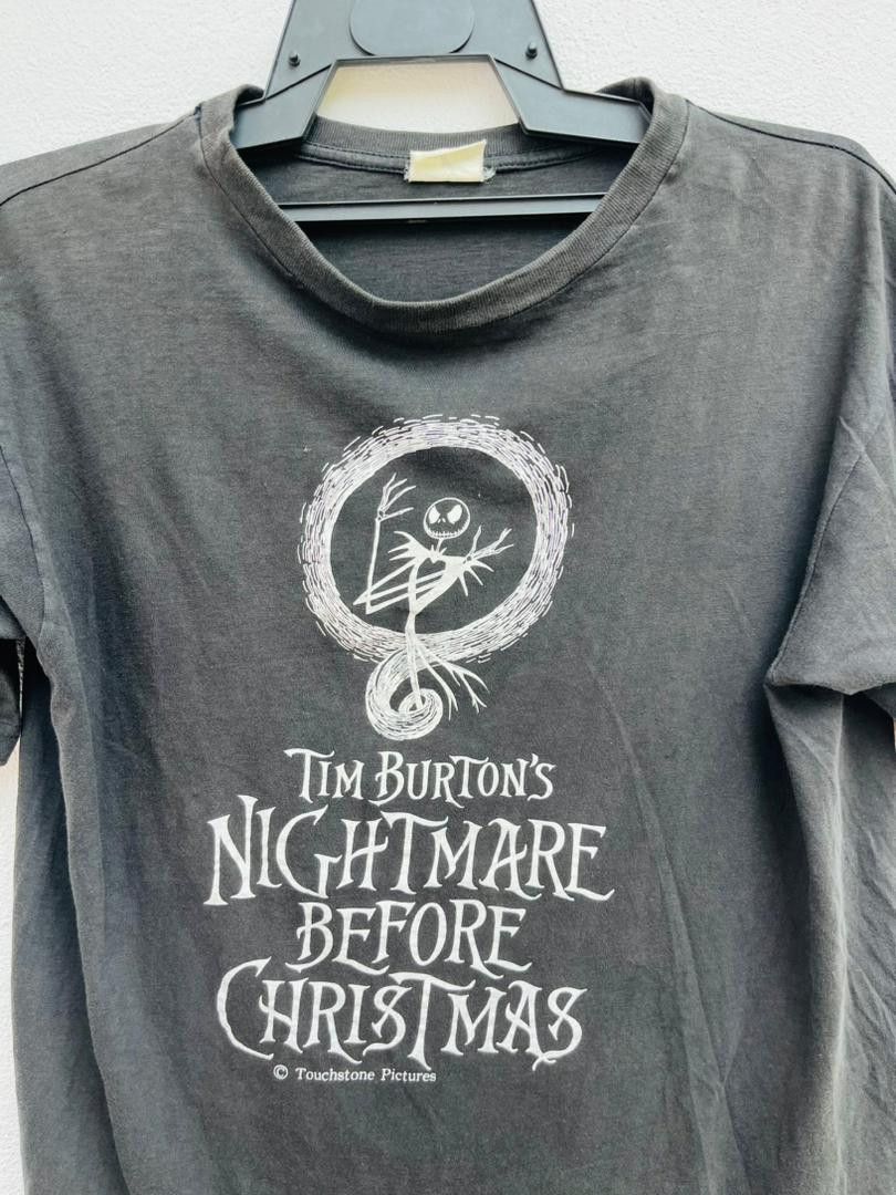 Japanese Brand × Vintage Vtg Tim Burtons Nightmare Before Christmas Touch Picture Size US M / EU 48-50 / 2 - 6 Thumbnail