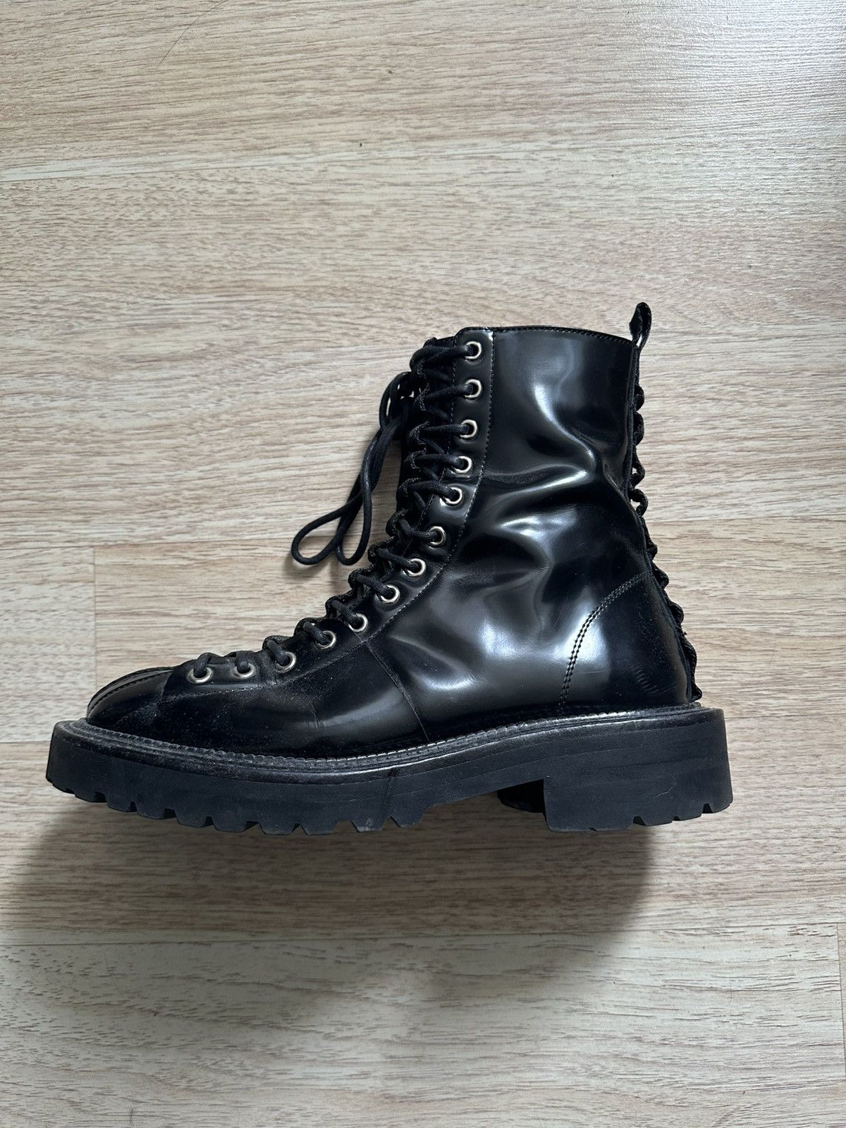 Yang Li Yang Li Laced Up Boots Size US 8 / EU 41 - 2 Thumbnail