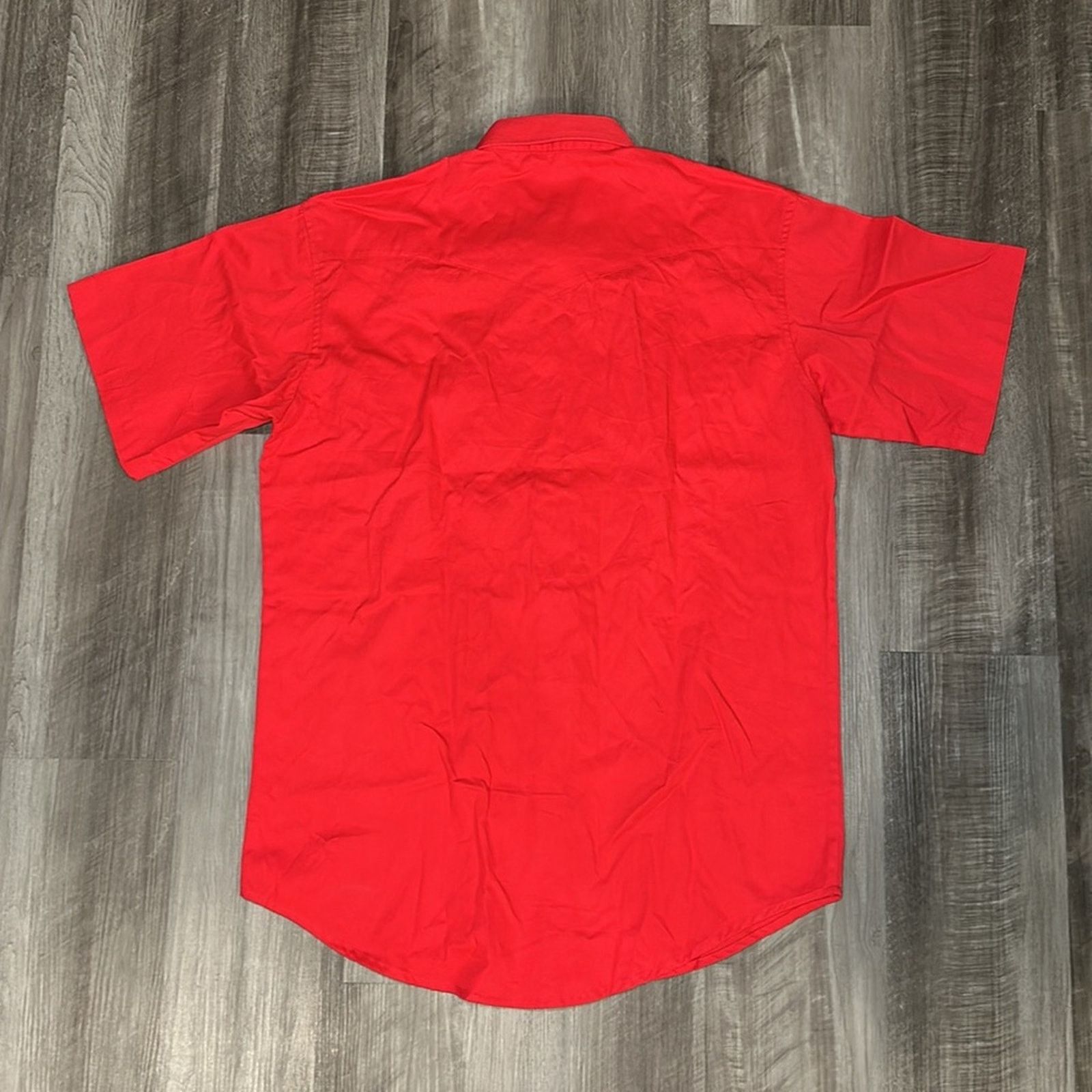 Wrangler Wrangler Western Short Sleeve Button Down - Large Tall Size US L / EU 52-54 / 3 - 3 Thumbnail