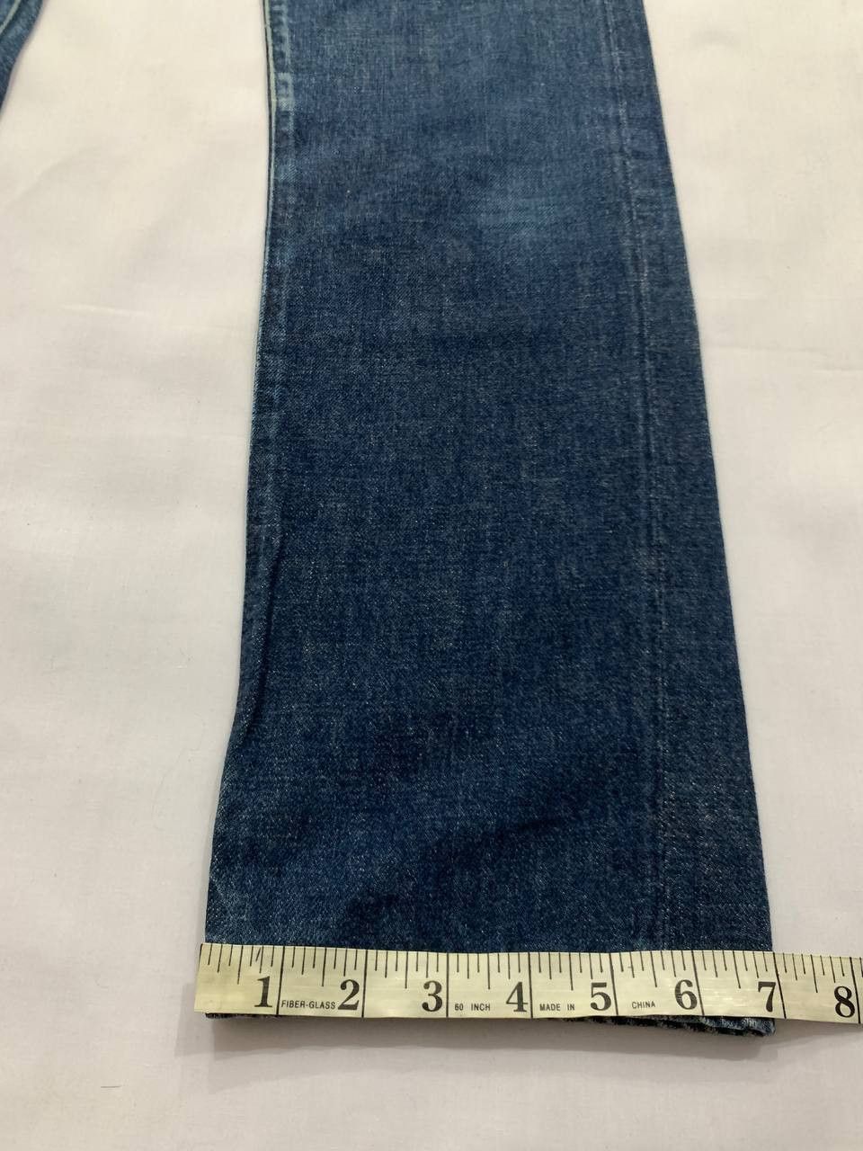 Evisu Vintage 2000s Evisu Pink Seagull Embroidery Selvedge Jeans Size US 26 / EU 42 - 15 Thumbnail