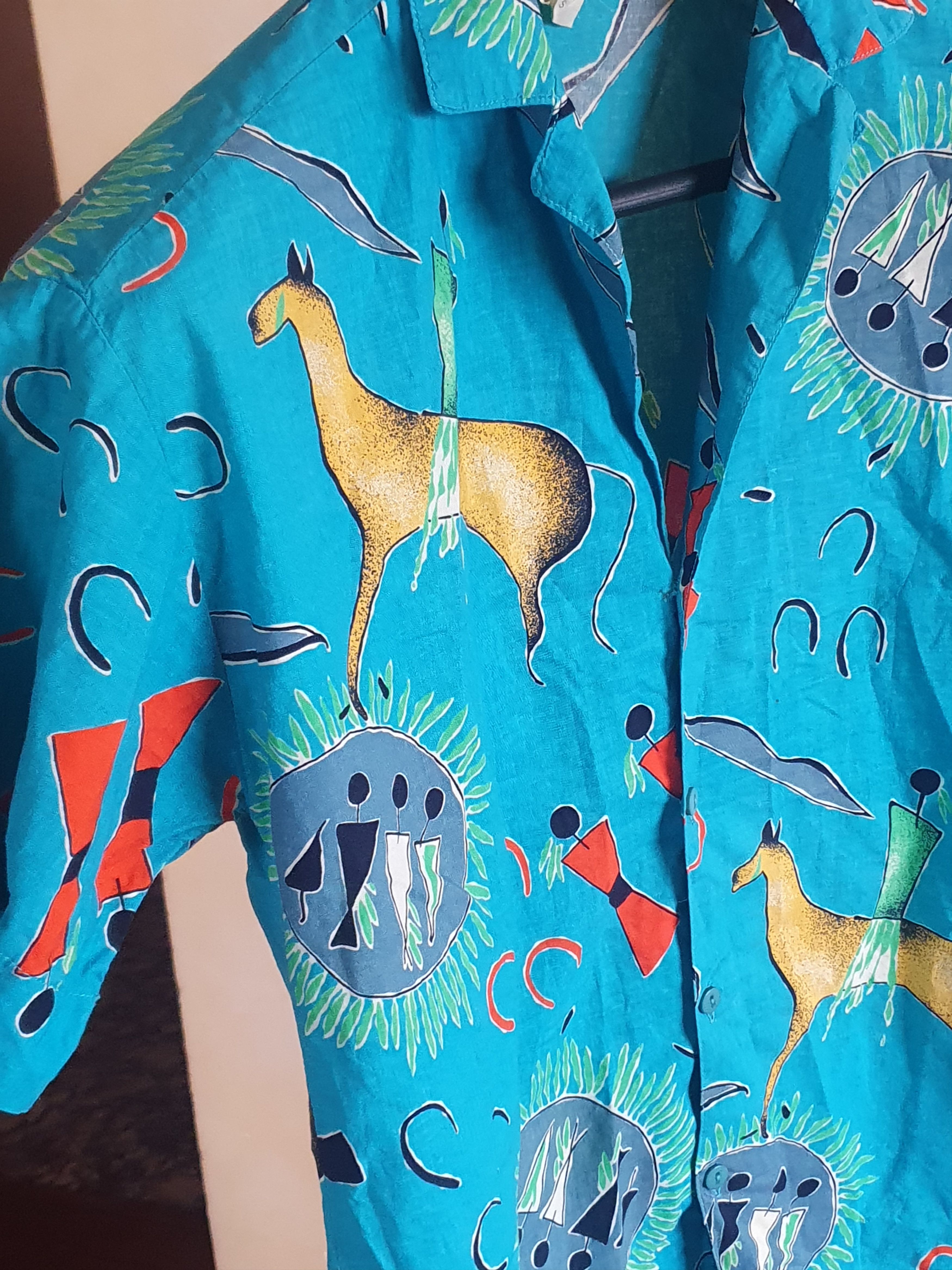 Other Marc Aurel Hawaiian Shirt Made in Italy sz S Size US S / EU 44-46 / 1 - 6 Thumbnail