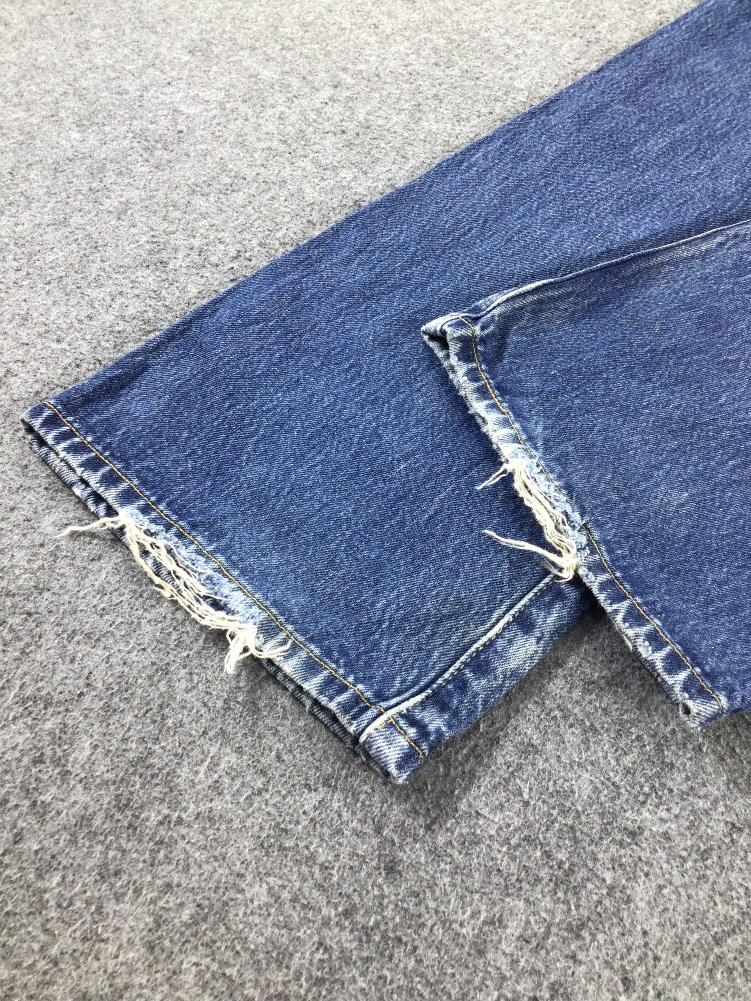 Levi's Vintage Levi's 501 Jeans Dark Wash Denim KJ177 Size US 33 - 6 Thumbnail