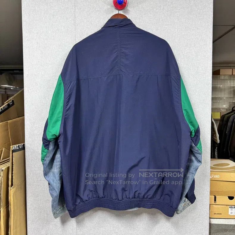 Balenciaga Balenciaga Front and Back Stitched Denim Jacket Size US L / EU 52-54 / 3 - 2 Thumbnail