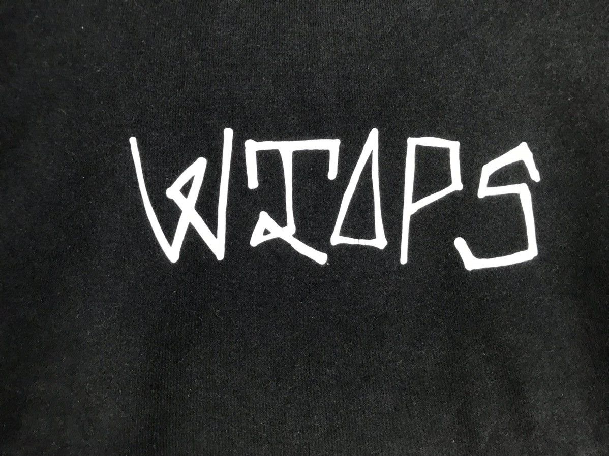 Wtaps Wtaps Long Sleeve Tshirt Black Colour Nice Design Size US L / EU 52-54 / 3 - 3 Thumbnail